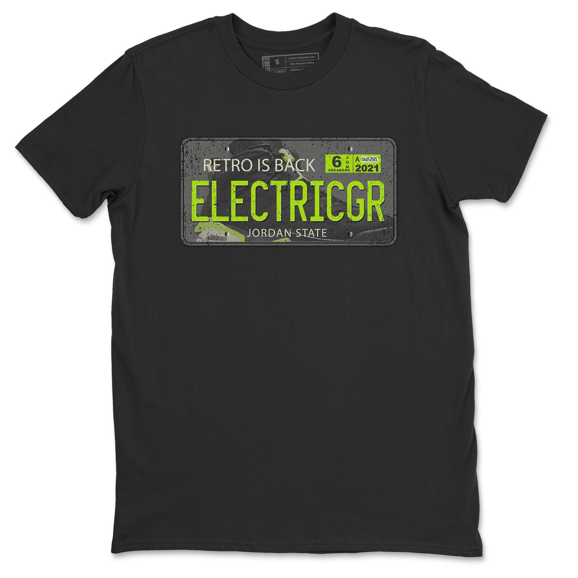 Jordan 6 Electric Green Shirt To Match Jordans Jordan Plate Sneaker Tees Jordan 6 Electric Green Drip Gear Zone Sneaker Matching Clothing Unisex Shirts