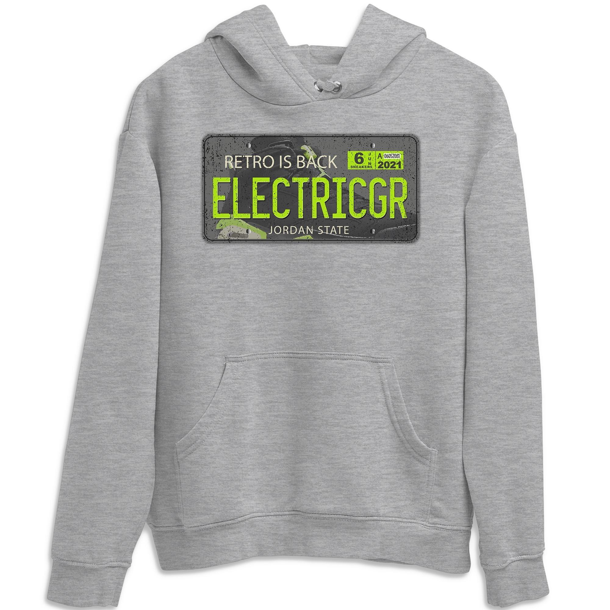 Jordan 6 Electric Green Shirt To Match Jordans Jordan Plate Sneaker Tees Jordan 6 Electric Green Drip Gear Zone Sneaker Matching Clothing Unisex Shirts