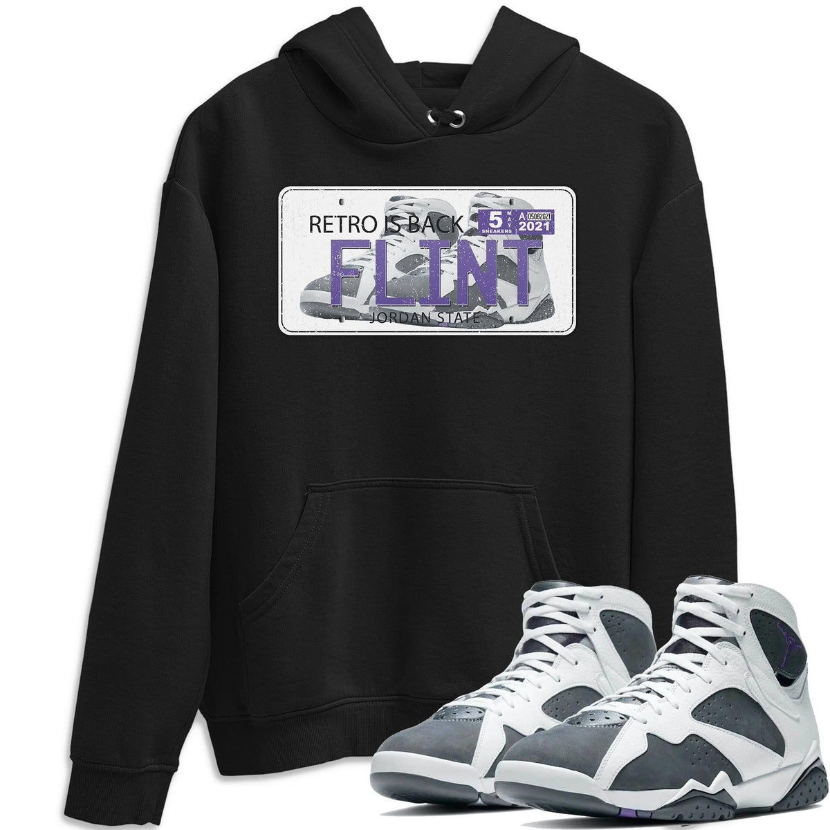 Jordan 7 Flint Shirt To Match Jordans Jordan Plate Sneaker Tees Jordan 7 Flint Drip Gear Zone Sneaker Matching Clothing Unisex Shirts