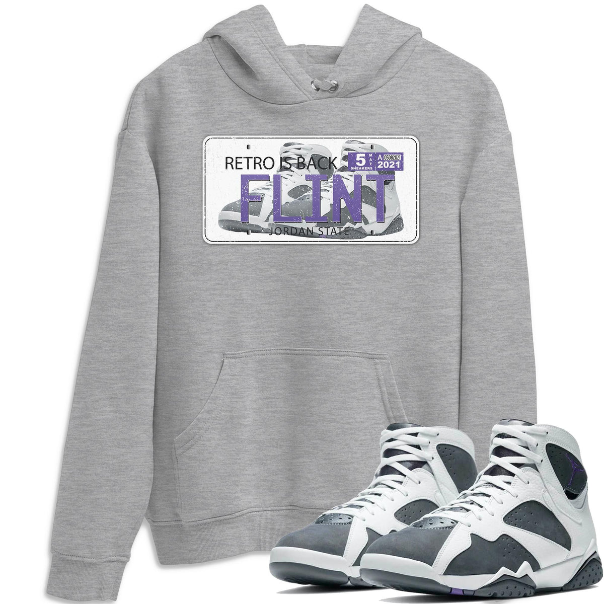 Jordan 7 Flint Shirt To Match Jordans Jordan Plate Sneaker Tees Jordan 7 Flint Drip Gear Zone Sneaker Matching Clothing Unisex Shirts