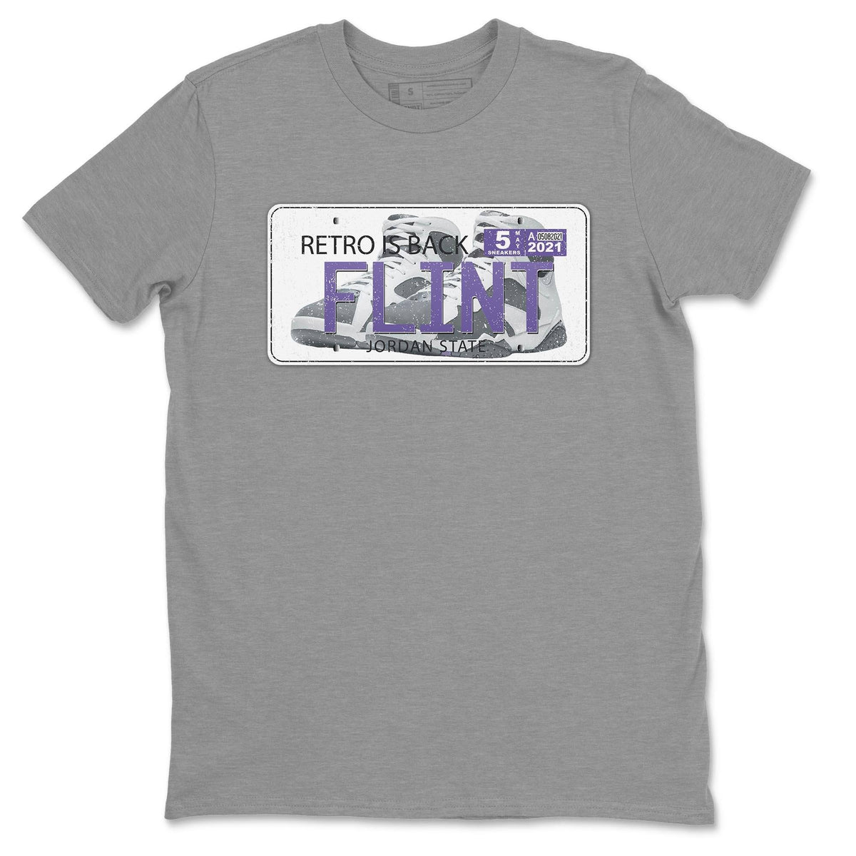 Jordan 7 Flint Shirt To Match Jordans Jordan Plate Sneaker Tees Jordan 7 Flint Drip Gear Zone Sneaker Matching Clothing Unisex Shirts