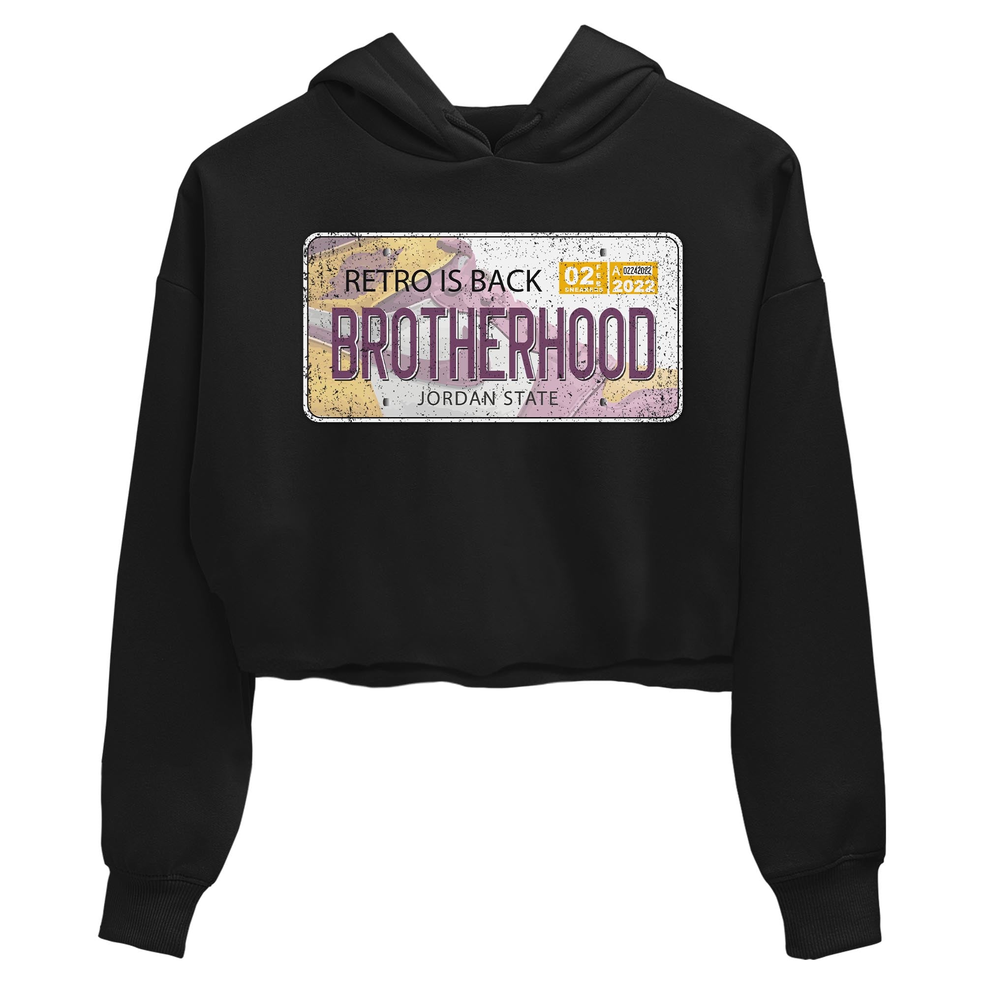 Jordan 1 Brotherhood Sneaker Matching T-Shirt Jordan Plate Sneaker Tees Jordan 1 Brotherhood Sneaker Release Tees Women's Shirts