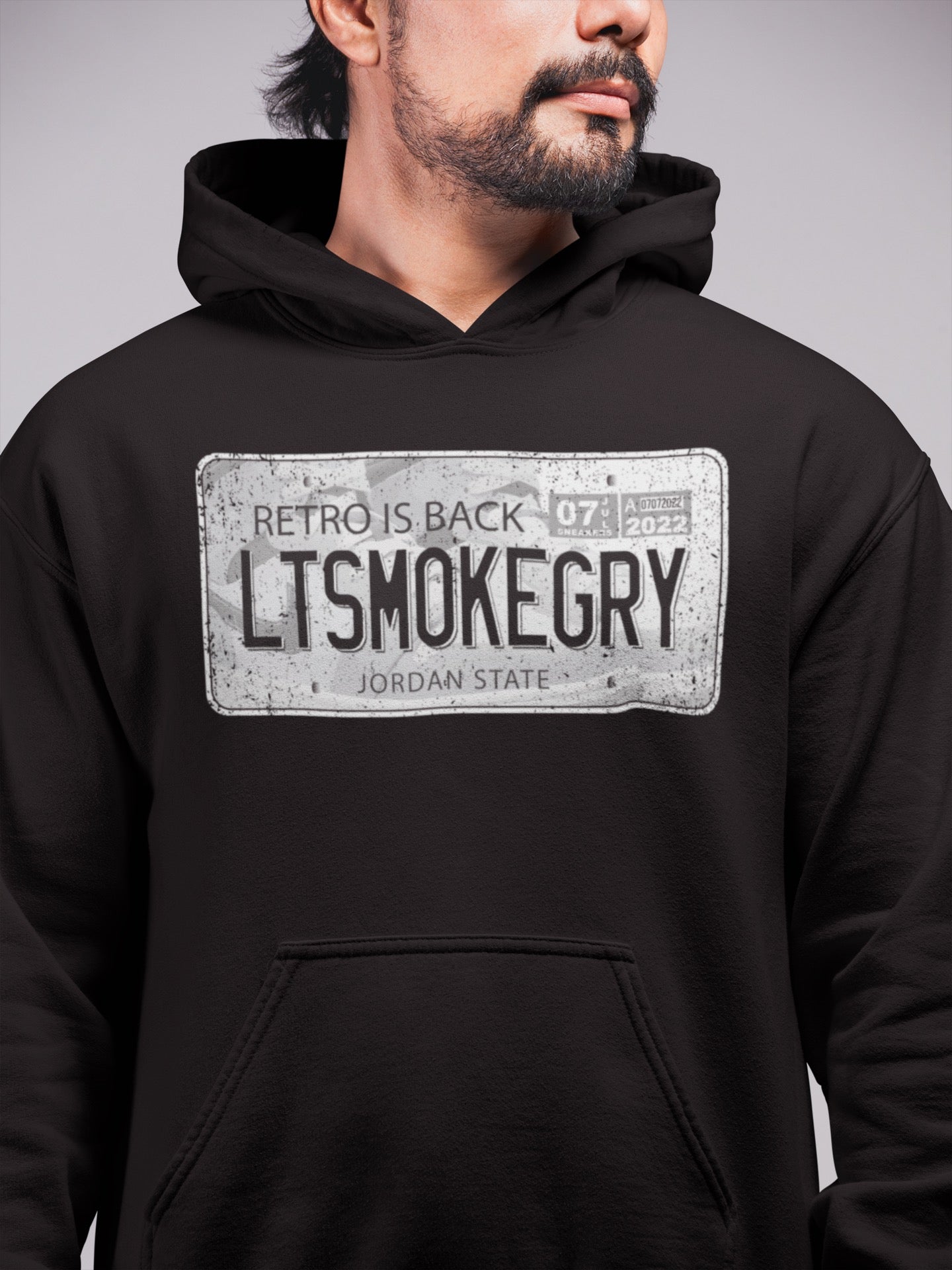 Jordan 1 Light Smoke Grey Sneaker Matching T-Shirt Jordan Plate Sneaker Tees Jordan 1 Light Smoke Grey Sneaker Release Tees Crew Neck Tees