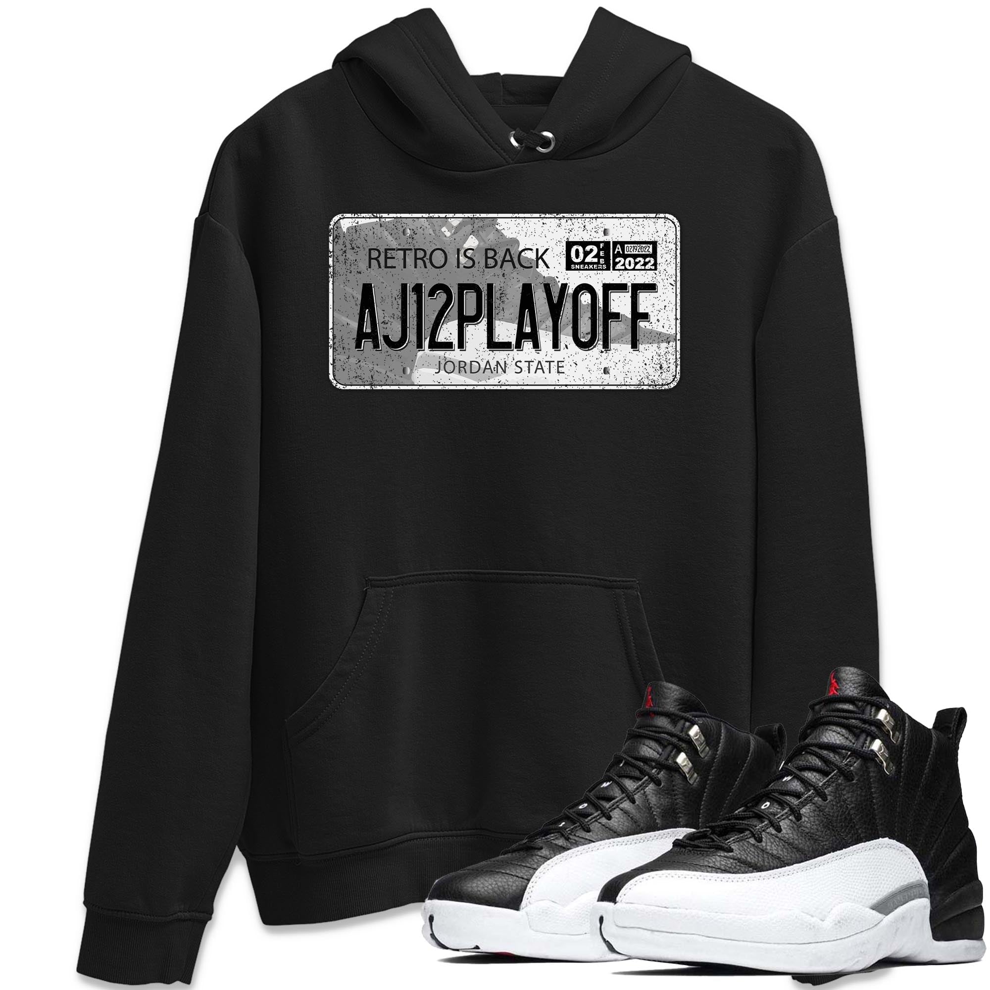 Jordan 12 Playoffs Shirt To Match Jordans Jordan Plate Sneaker Tees Jordan 12 Playoffs Drip Gear Zone Sneaker Matching Clothing Unisex Shirts