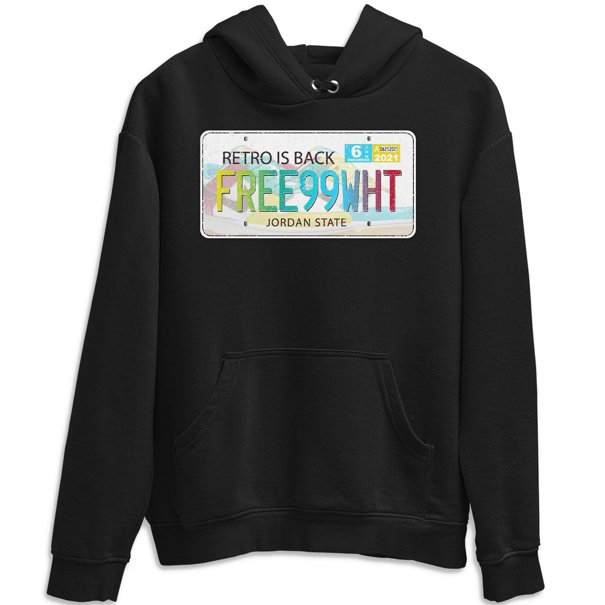 Dunk Free 99 White Sneaker Match Tees Jordan Plate Sneaker Tees Dunk Free 99 White Jordan to match sneaker T-Shirt Crew Neck Shirts