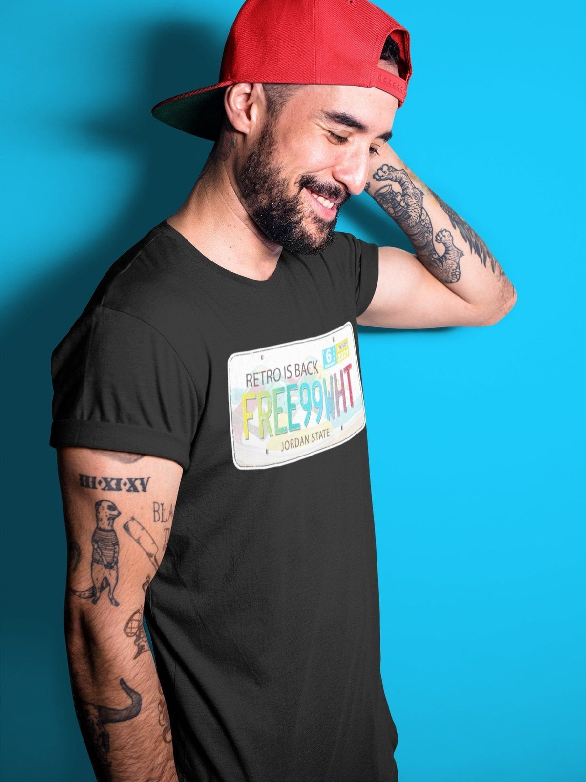 Dunk Free 99 White Sneaker Match Tees Jordan Plate Sneaker Tees Dunk Free 99 White Jordan to match sneaker T-Shirt Crew Neck Shirts