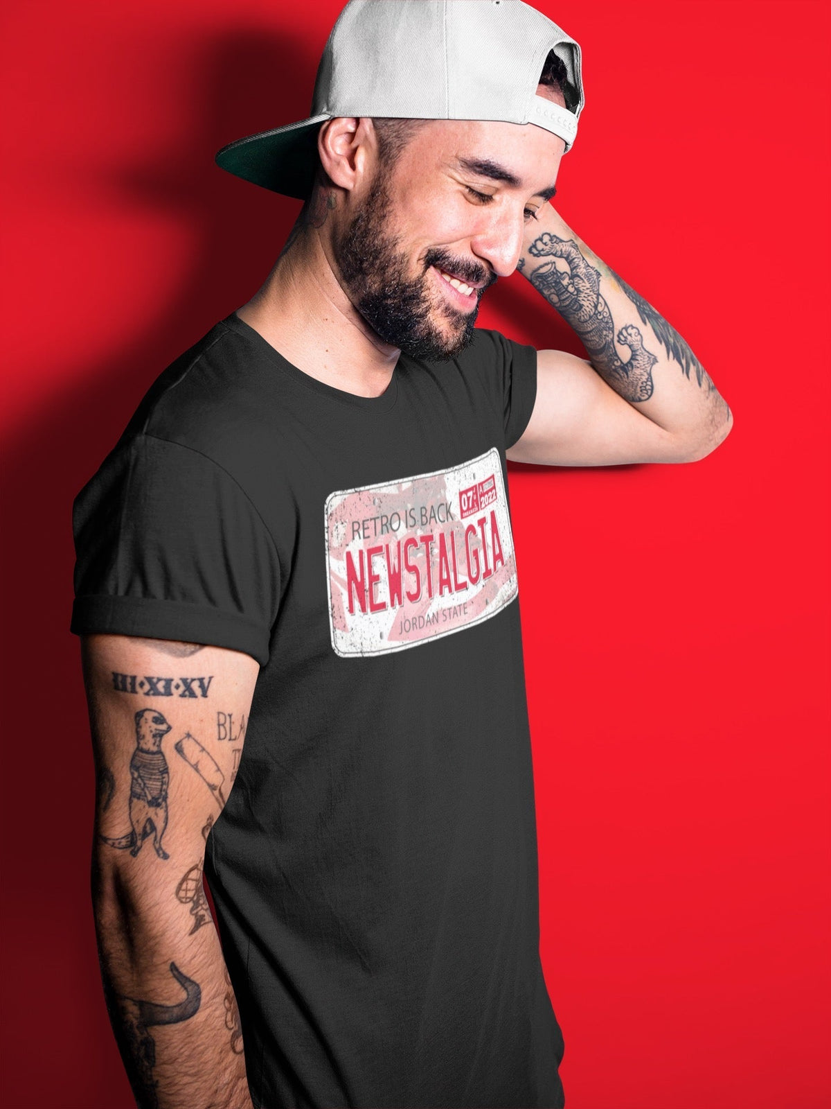 Jordan 1 Newstalgia Sneaker Matching T-Shirt Jordan Plate Sneaker Tees Jordan 1 Newstalgia Sneaker Release Tees Crew Neck Tees