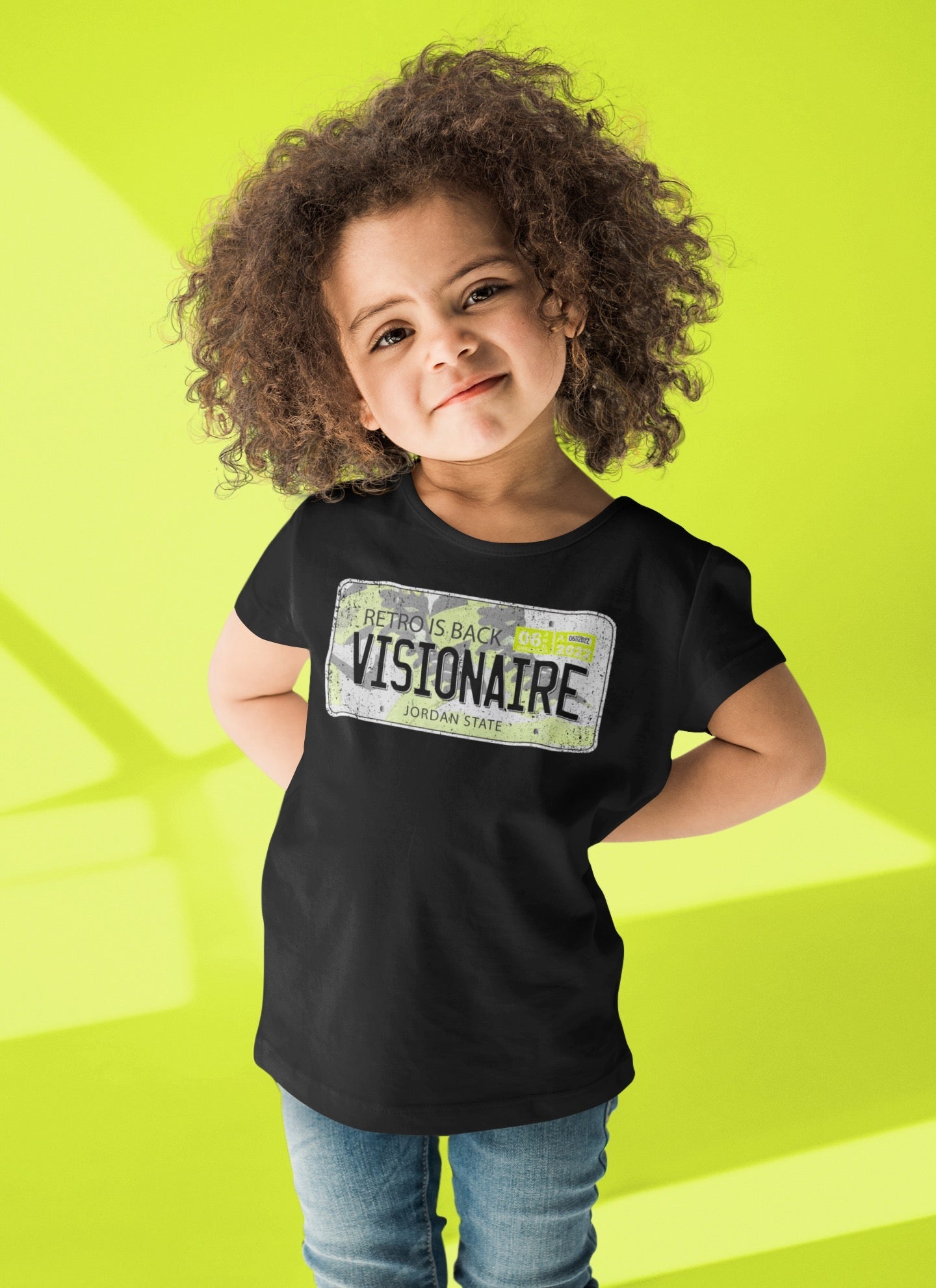 Jordan 1 Visionaire Sneaker Matching T-Shirt Jordan Plate Sneaker Tees Jordan 1 Visionaire Sneaker Release Tees Kids Shirts