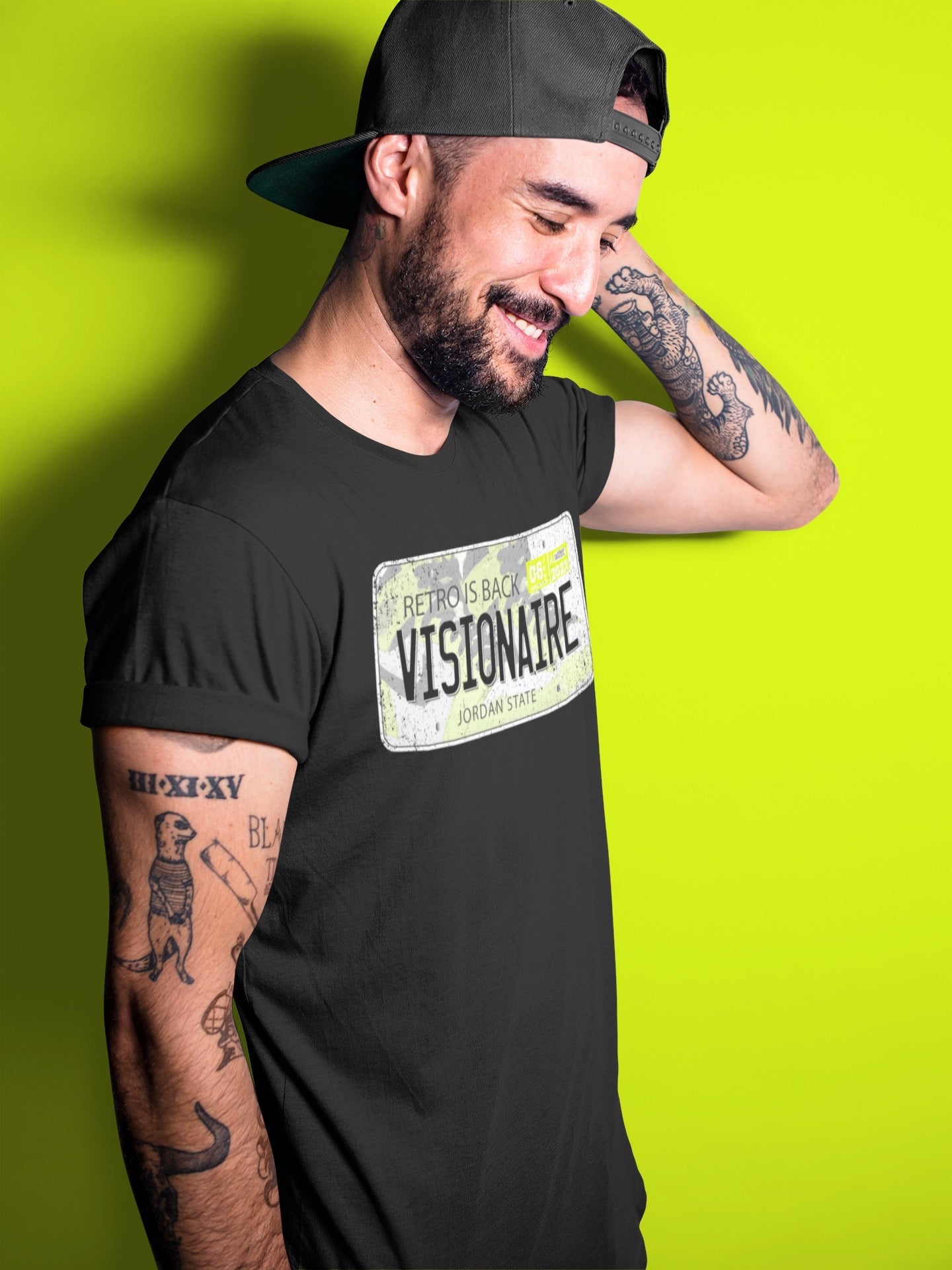 Jordan 1 Visionaire Sneaker Matching T-Shirt Jordan Plate Sneaker Tees Jordan 1 Visionaire Sneaker Release Tees Crew Neck Tees