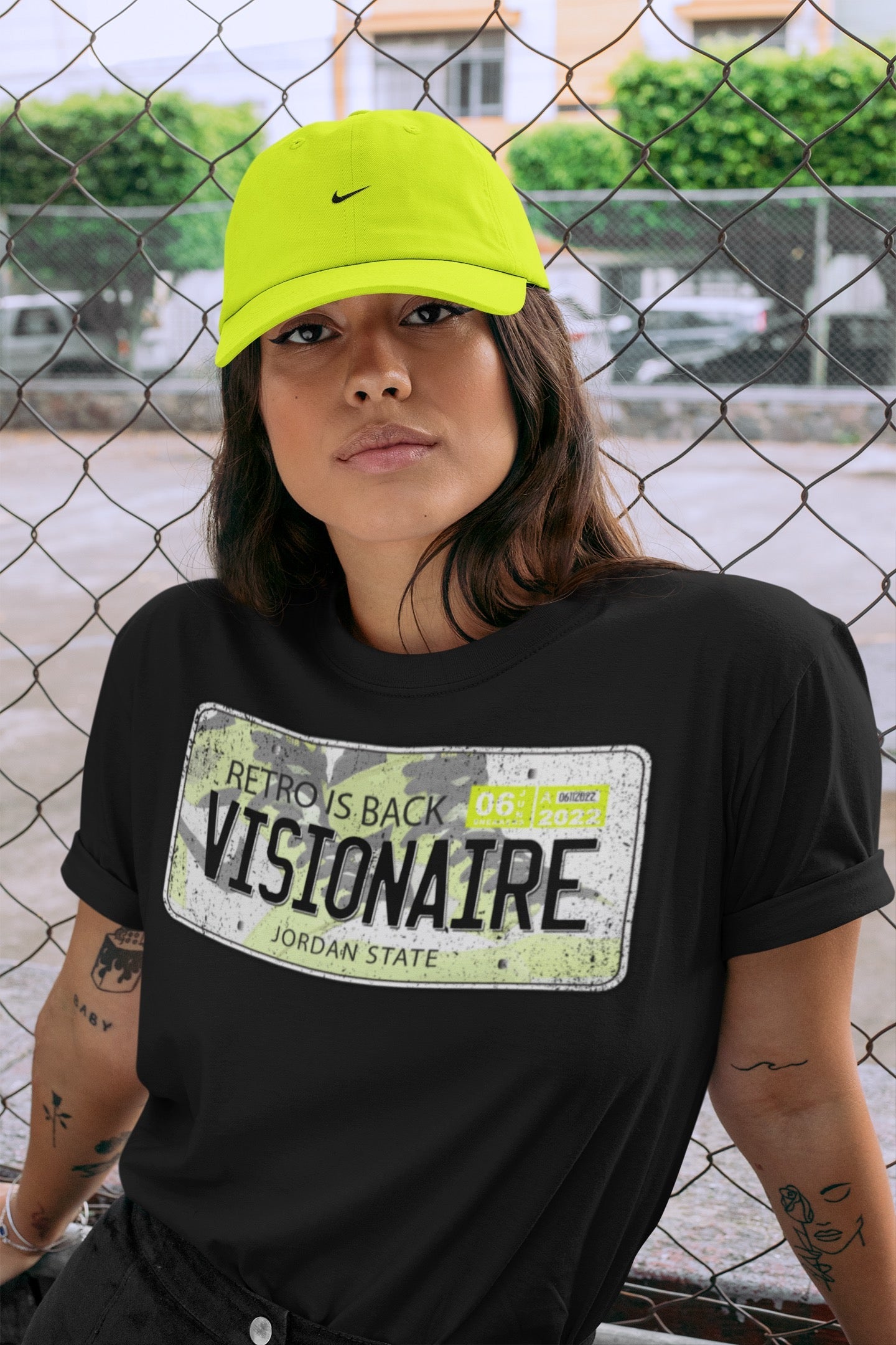 Jordan 1 Visionaire Sneaker Matching T-Shirt Jordan Plate Sneaker Tees Jordan 1 Visionaire Sneaker Release Tees Crew Neck Tees