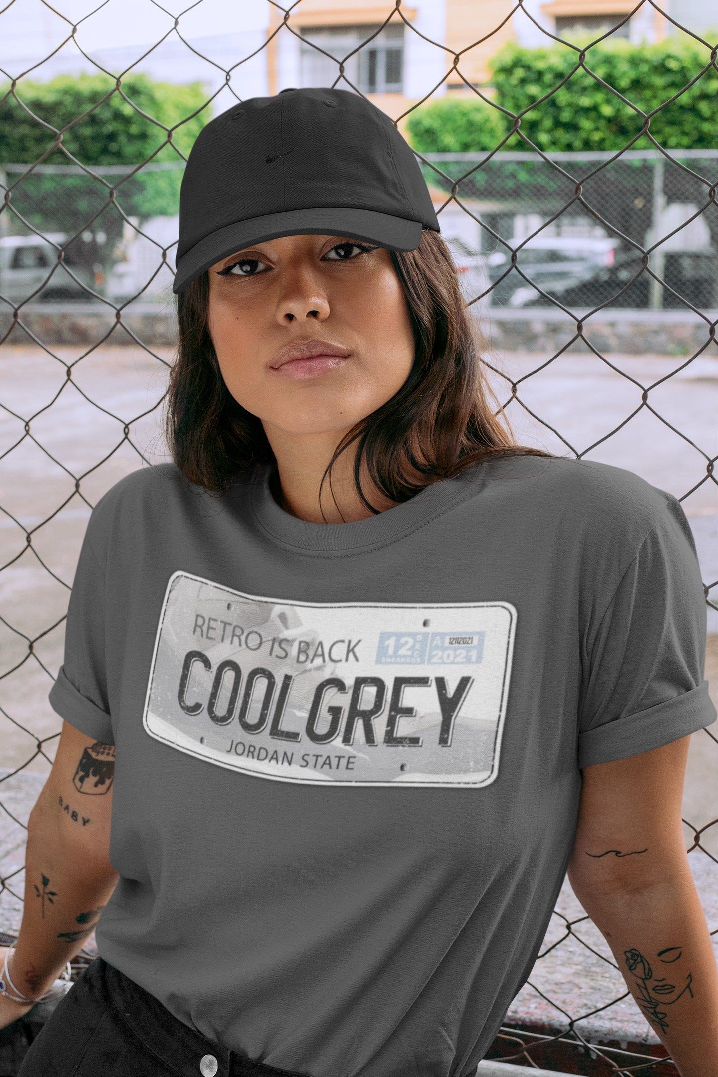 Jordan 11 Cool Grey Shirt To Match Jordans Jordan Plate Sneaker Tees Jordan 11 Cool Grey Drip Gear Zone Sneaker Matching Clothing Unisex Shirts