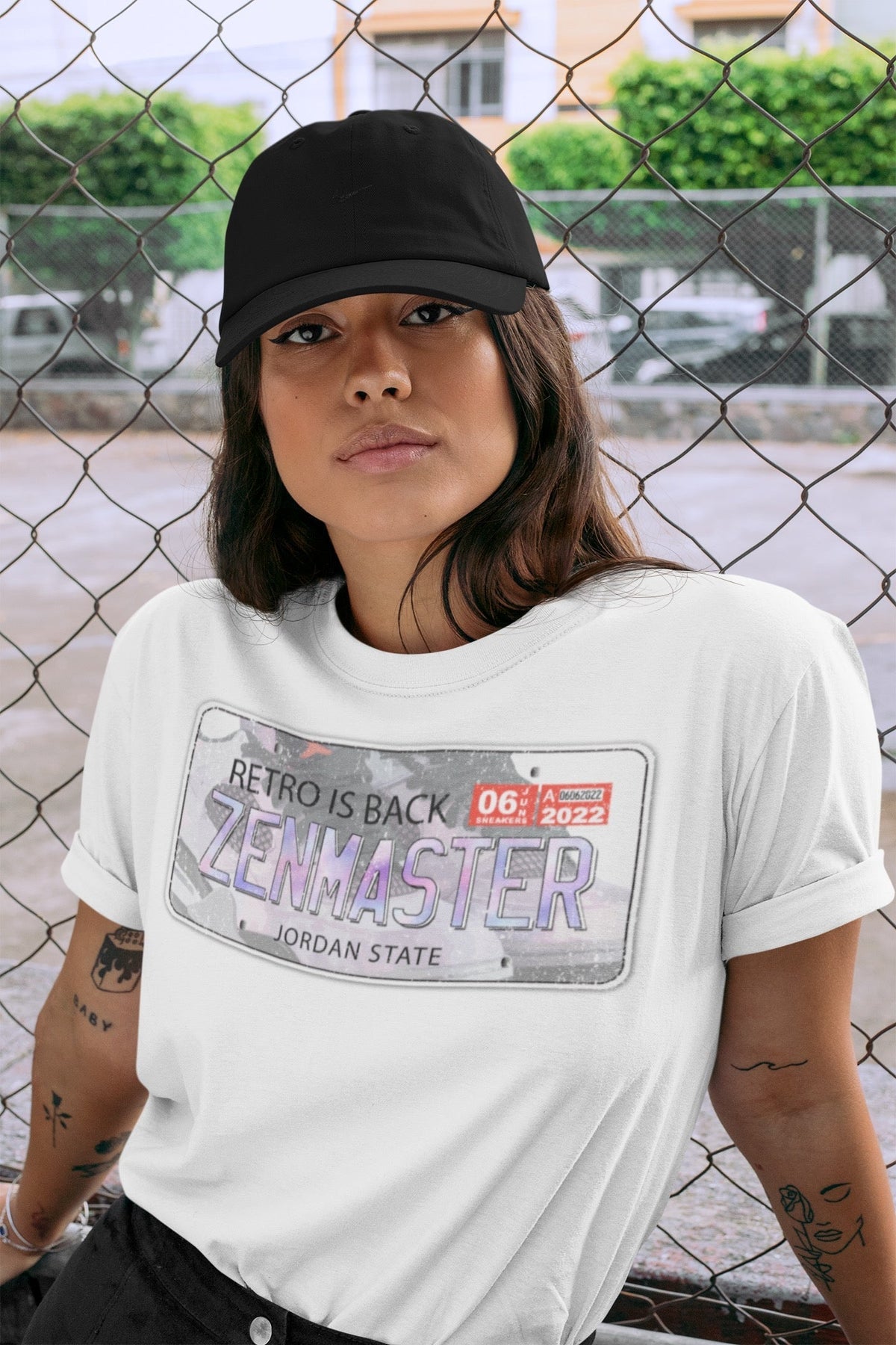 Jordan 4 Zen Master Sneaker Matching T-Shirt Jordan Plate Sneaker Tees Jordan 4 Zen Master Sneaker Release Tees Crew Neck Tees