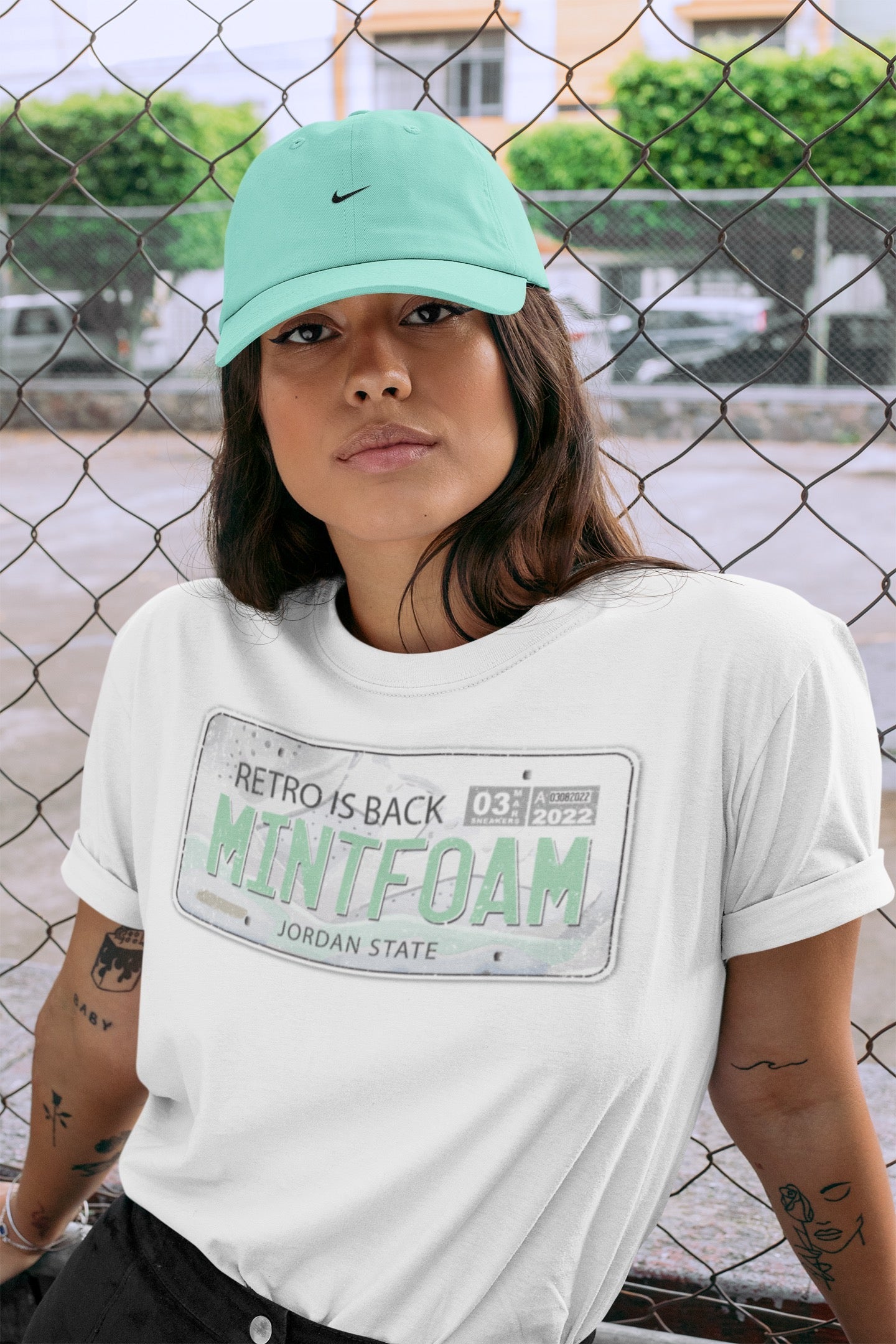 Jordan 6 Mint Foam Shirt To Match Jordans Jordan Plate Sneaker Tees Jordan 6 Mint Foam Drip Gear Zone Sneaker Matching Clothing Unisex Shirts