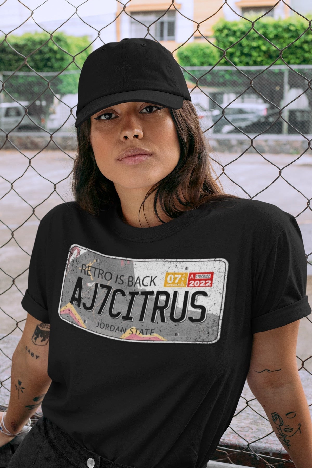 Jordan 7 Citrus Shirt To Match Jordans Jordan Plate Sneaker Tees Jordan 7 Citrus Drip Gear Zone Sneaker Matching Clothing Unisex Shirts