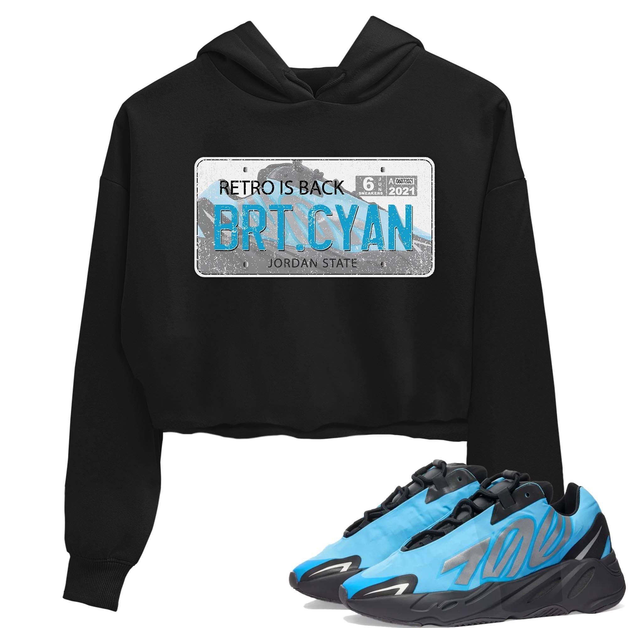 Yeezy 700 Bright Cyan Shirt To Match Jordans Jordan Plate Sneaker Tees Yeezy 700 Bright Cyan Drip Gear Zone Sneaker Matching Clothing Women's Shirts
