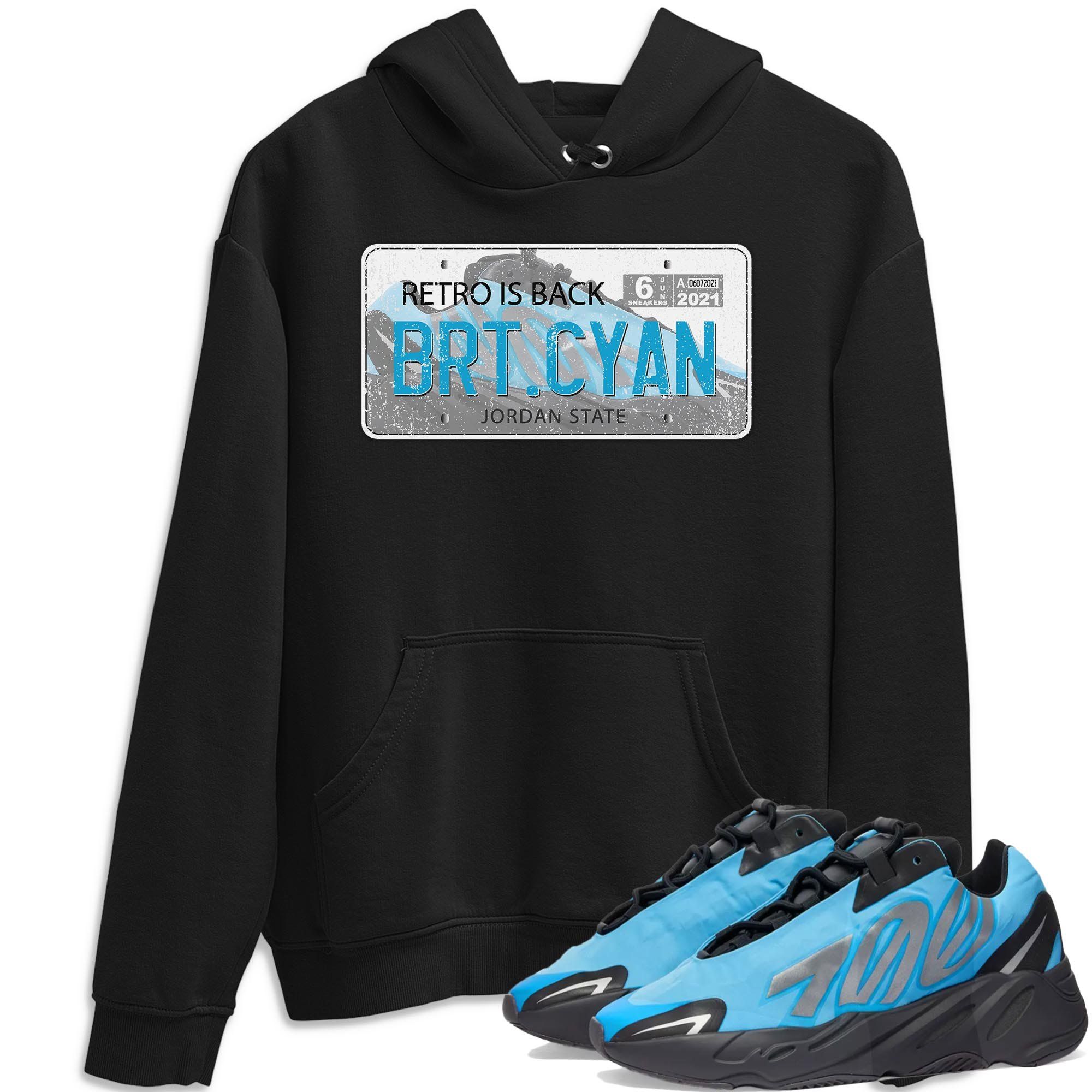 Yeezy 700 Bright Cyan Shirt To Match Jordans Jordan Plate Sneaker Tees Yeezy 700 Bright Cyan Drip Gear Zone Sneaker Matching Clothing Unisex Shirts