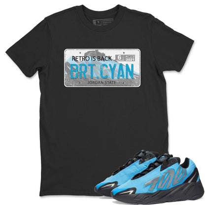 Yeezy 700 Bright Cyan Shirt To Match Jordans Jordan Plate Sneaker Tees Yeezy 700 Bright Cyan Drip Gear Zone Sneaker Matching Clothing Unisex Shirts