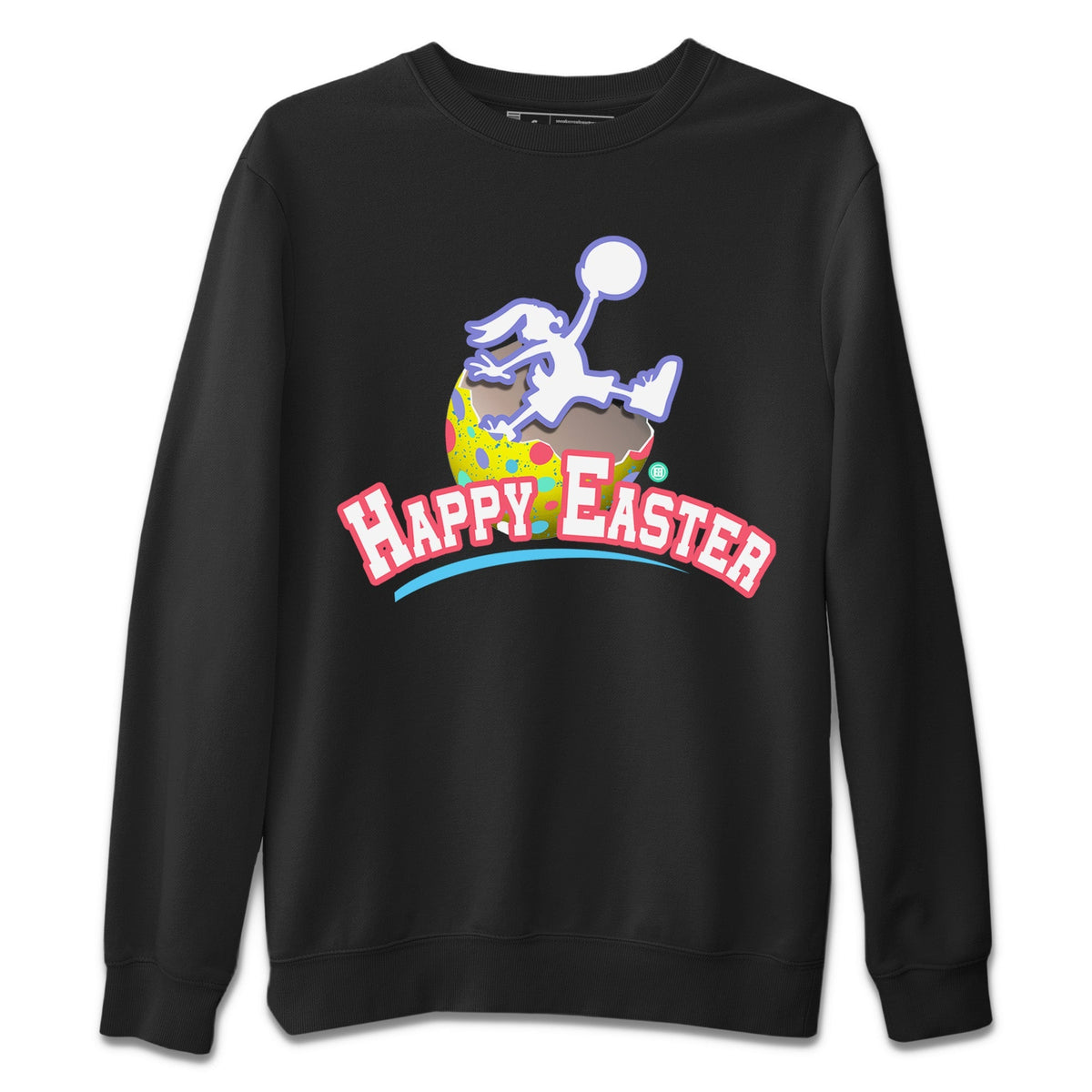 Dunk Easter Candy Sneaker Match Tees Jumpman Bunny Streetwear Sneaker Shirt Holiday Easter T-Shirt Sneaker Release Tees Unisex Shirts Black 2