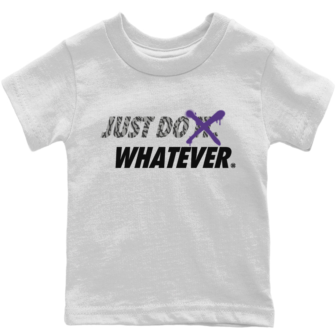 Jordan 3 Dark Iris Sneaker Matching T-Shirt Just Do Whatever Sneaker Tees Jordan 3 Dark Iris Sneaker Release Tees Kids Shirts