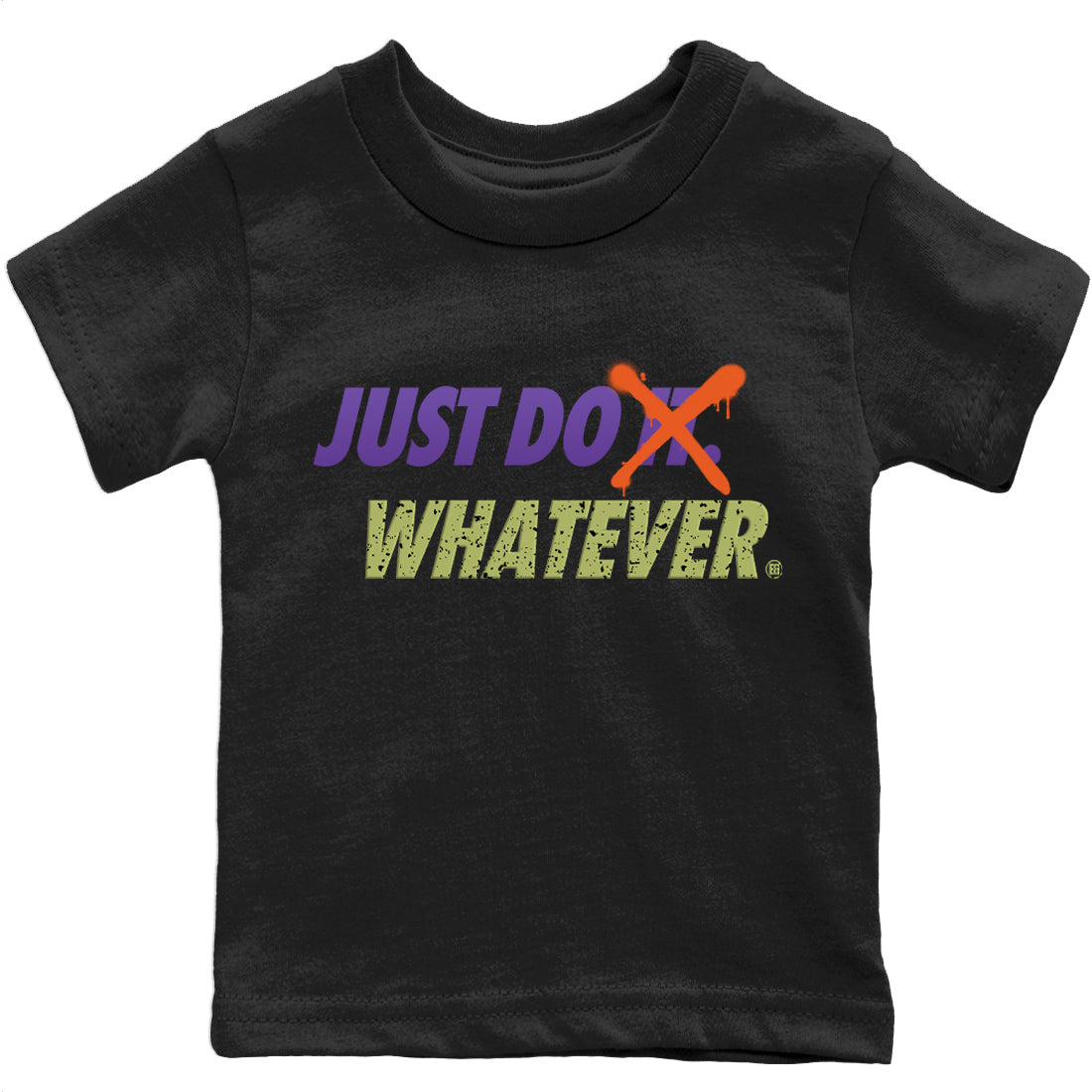 Jordan 4 Canyon Purple Sneaker Matching T-Shirt Just Do Whatever Sneaker Tees Jordan 4 Canyon Purple Sneaker Release Tees Kids Shirts