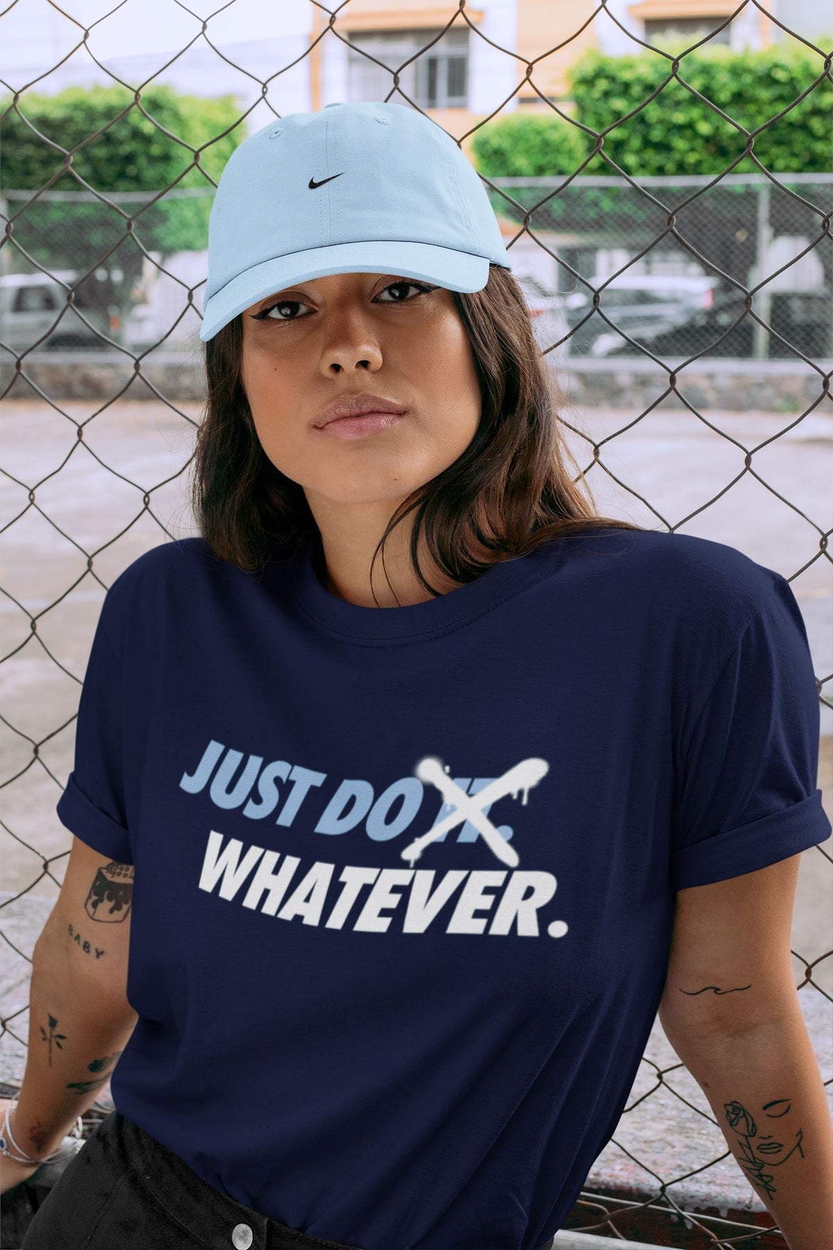 Jordan 6 UNC Shirt To Match Jordans Just Do Whatever Sneaker Tees Jordan 6 UNC Drip Gear Zone Sneaker Matching Clothing Unisex Shirts