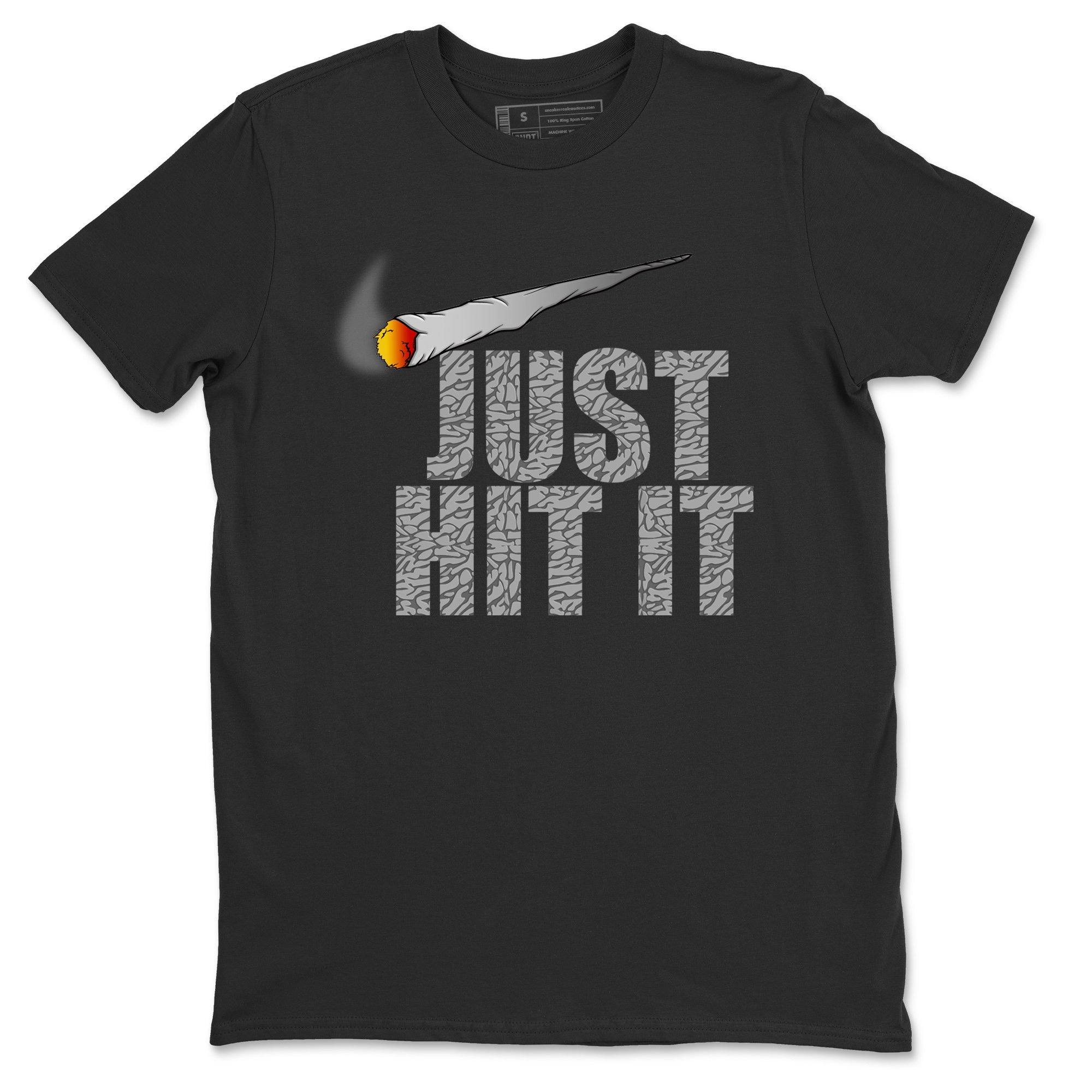 Jordan 3 Cool Grey Shirt To Match Jordans Just Hit It Sneaker Tees Jordan 3 Cool Grey Drip Gear Zone Sneaker Matching Clothing Unisex Shirts