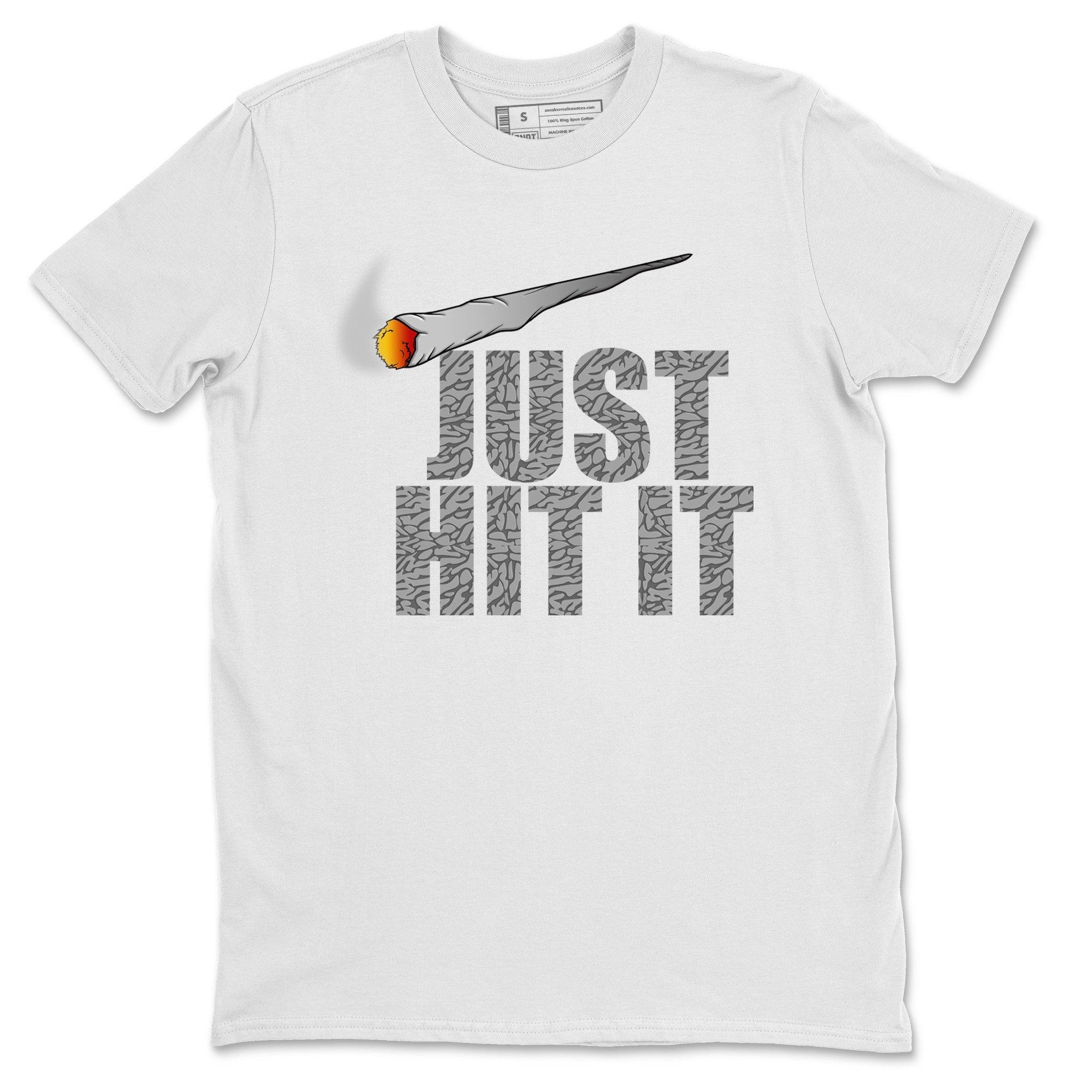 Jordan 3 Cool Grey Shirt To Match Jordans Just Hit It Sneaker Tees Jordan 3 Cool Grey Drip Gear Zone Sneaker Matching Clothing Unisex Shirts