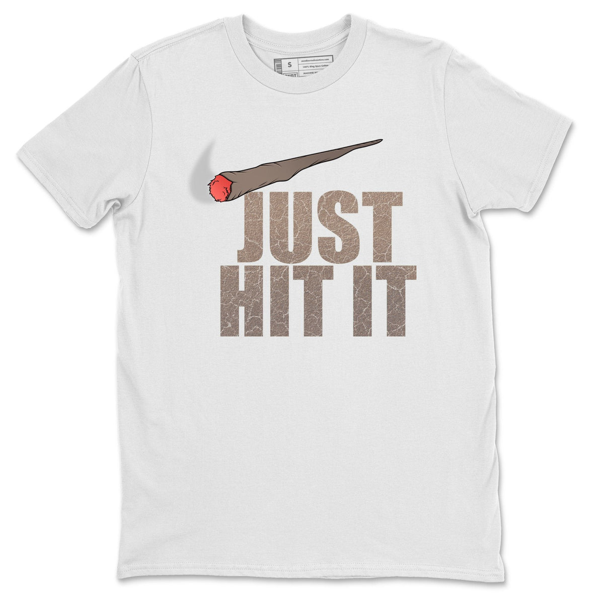 Jordan 4 Taupe Haze Shirt To Match Jordans Just Hit It Sneaker Tees Jordan 4 Taupe Haze Drip Gear Zone Sneaker Matching Clothing Unisex Shirts