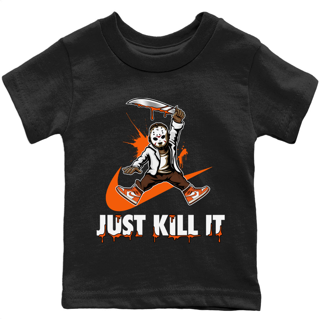Jordan 1 Starfish Sneaker Matching T-Shirt Just Kill It Sneaker Tees Jordan 1 Starfish Sneaker Release Tees Kids Shirts