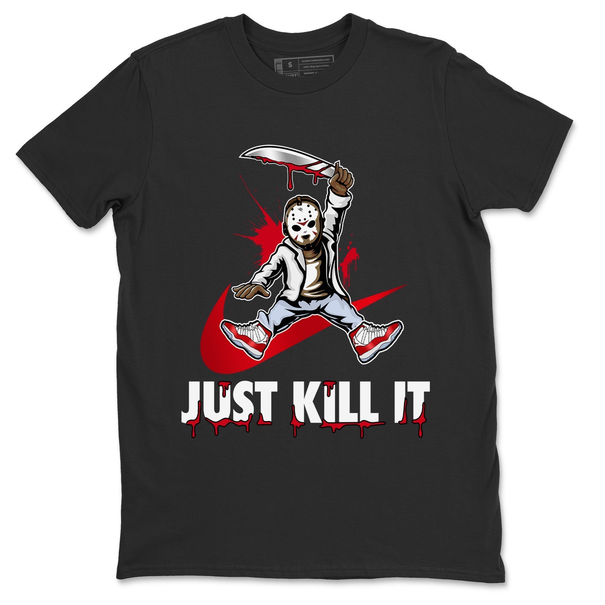 Jordan 11 Cherry Shirt To Match Jordans Just Kill It Sneaker Tees Jordan 11 Cherry Drip Gear Zone Sneaker Matching Clothing Unisex Shirts