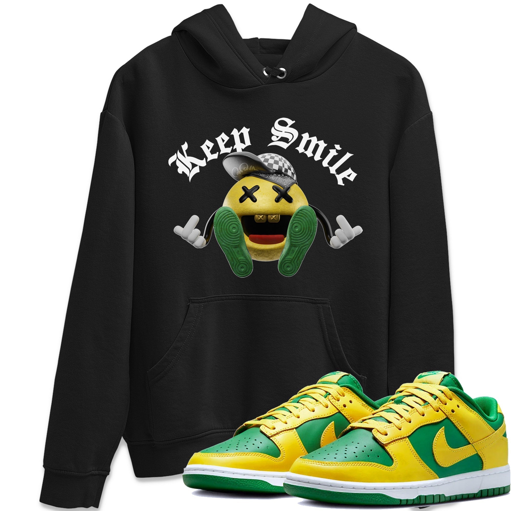 Dunk Reverse Brazil Sneaker Tees Drip Gear Zone Keep Smiling Sneaker Tees Dunk Reverse Brazil Shirt Unisex Shirts