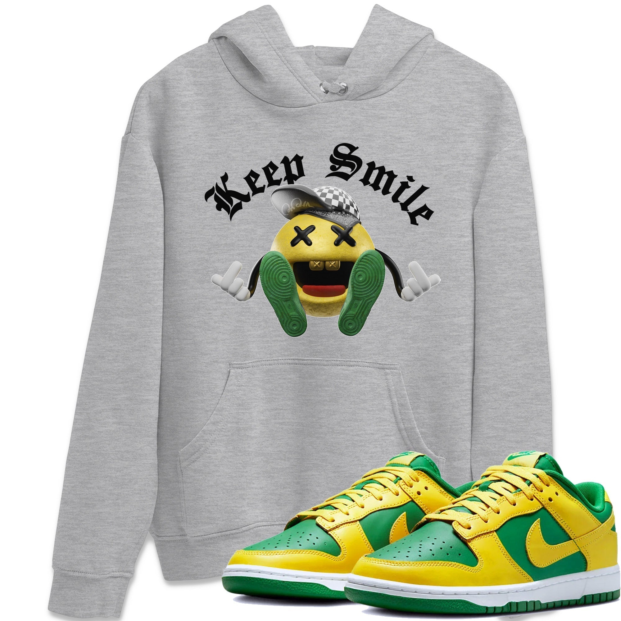 Dunk Reverse Brazil Sneaker Tees Drip Gear Zone Keep Smiling Sneaker Tees Dunk Reverse Brazil Shirt Unisex Shirts