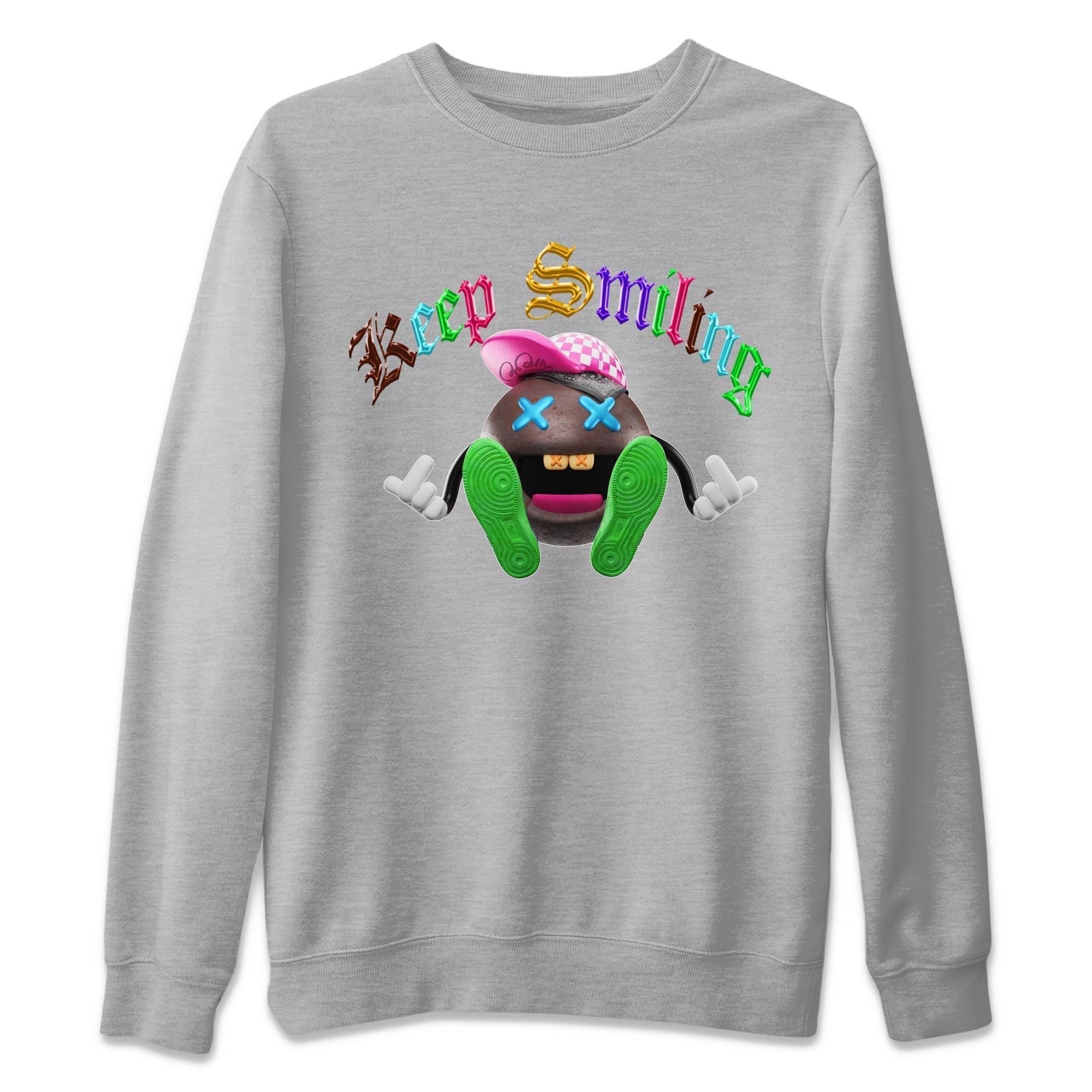 Air Force 1 Undefeated Fauna Brown Sneaker Tees Drip Gear Zone Keep Smiling Sneaker Tees Air Force 1 Undefeated Fauna Brown Shirt Unisex Shirts