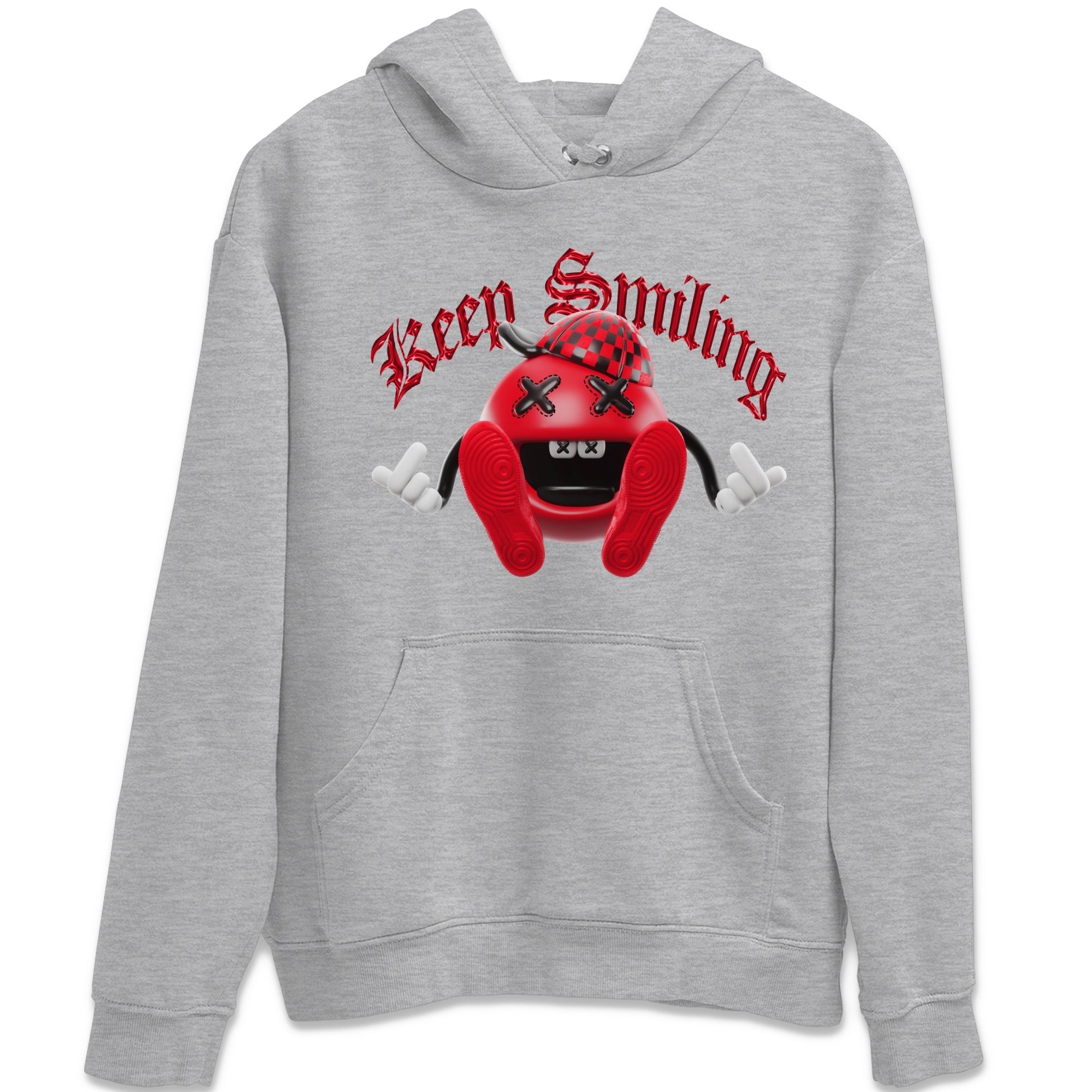 Air Jordan 1 Satin Bred Sneaker Match Tees Keep Smiling Sneaker Tees AJ1 Satin Bred Sneaker Release Tees Unisex Shirts Heather Grey 2