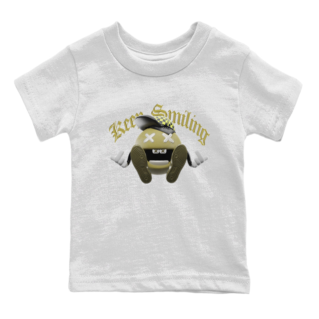 Air Jordan 1 Travis Scott Golf shirt to match jordans Keep Smiling Streetwear Sneaker Shirt AJ1 lowTravis Scott Golf Drip Gear Zone Sneaker Matching Clothing Baby Toddler White 2 T-Shirt