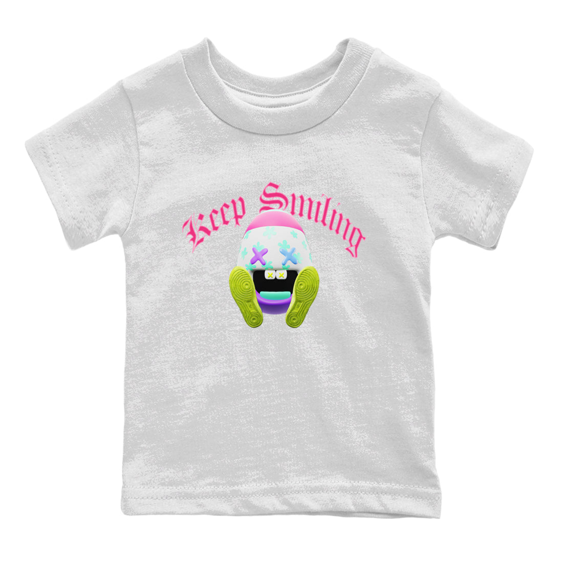 Dunk Easter Candy Sneaker Tees Drip Gear Zone Keep Smiling Sneaker Tees Nike Easter Shirt Kids Shirts White 2