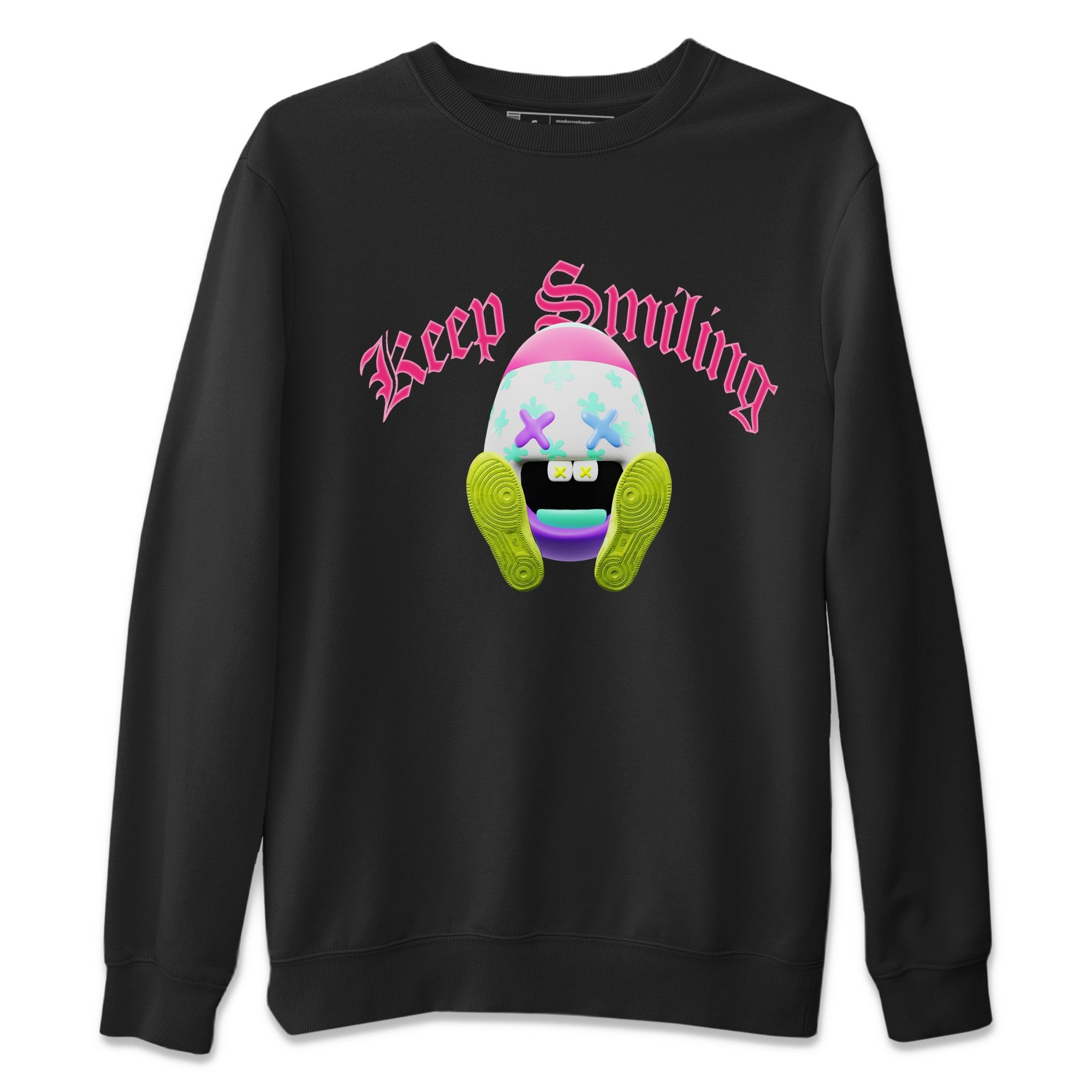 Dunk Easter Candy Sneaker Tees Drip Gear Zone Keep Smiling Sneaker Tees Nike Easter Shirt Unisex Shirts Black 2