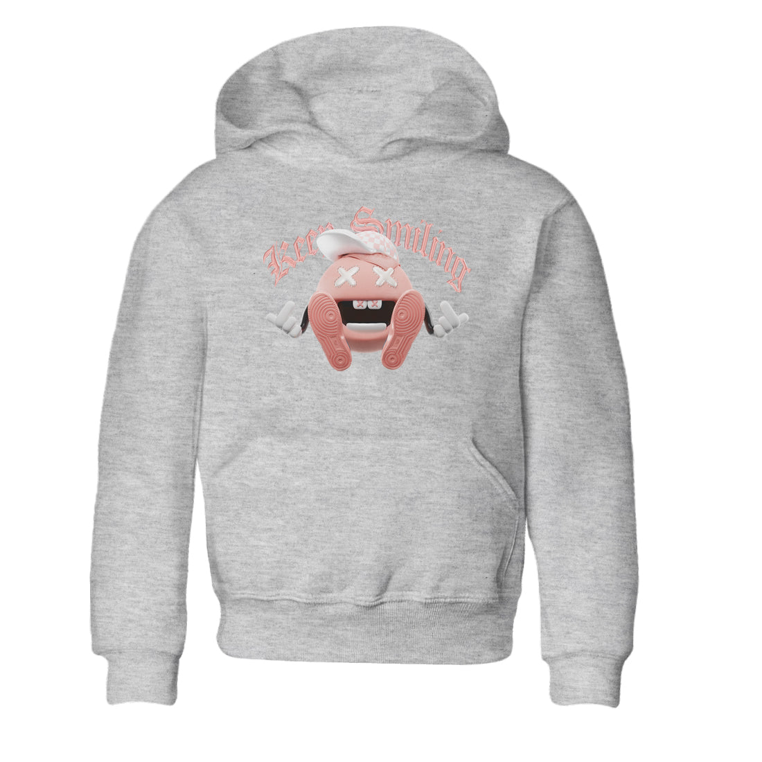 Dunk Rose Whisper shirt to match jordans Keep Smiling Streetwear Sneaker Shirt Nike Dunk LowRose Whisper Drip Gear Zone Sneaker Matching Clothing Baby Toddler Heather Grey 2 T-Shirt