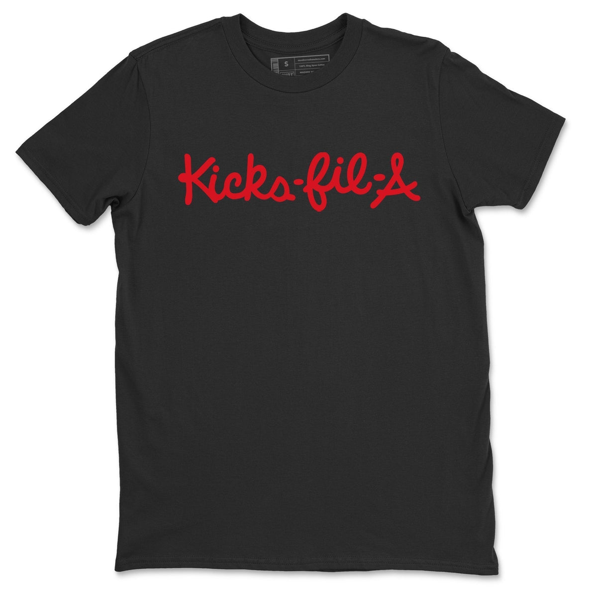Jordan 1 Chicago Sneaker Matching T-Shirt Kick Fil A Sneaker Tees Jordan 1 Chicago Sneaker Release Tees Crew Neck Tees