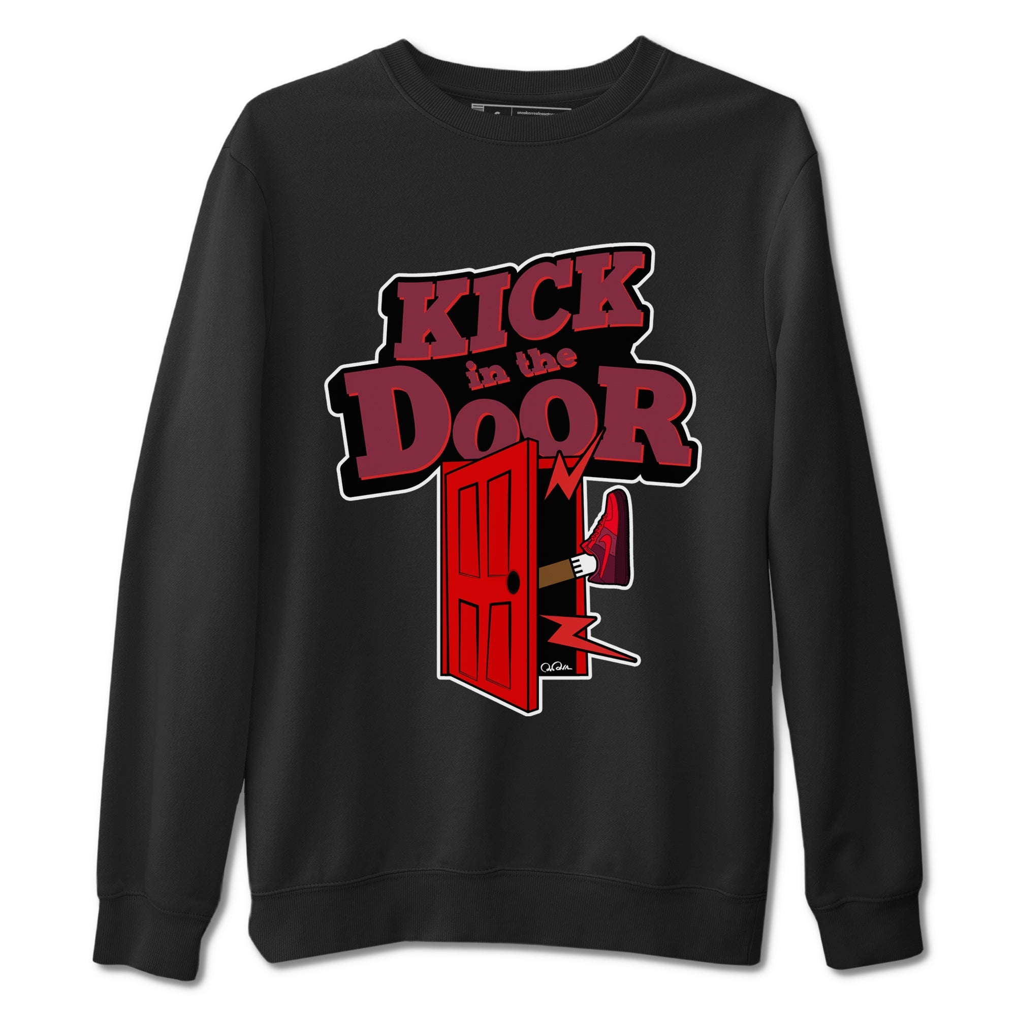 Air Force 1 Layers of Love shirt to match jordans Kick In The Door sneaker tees af1 Layers of Love Drip Gear Zone unisex cotton Black 2 crew neck shirt