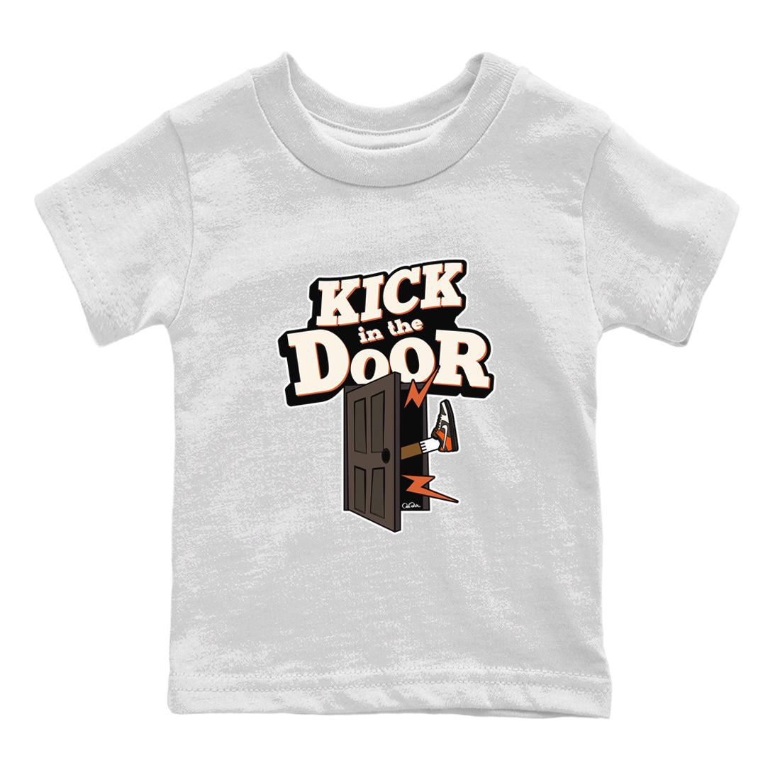 Dunk Red Panda shirt to match jordans Kick In The Door sneaker tees Nike Dunk LowRed Panda Drip Gear Zone Sneaker T-Shirts Youth and Baby White 2 T-Shirt
