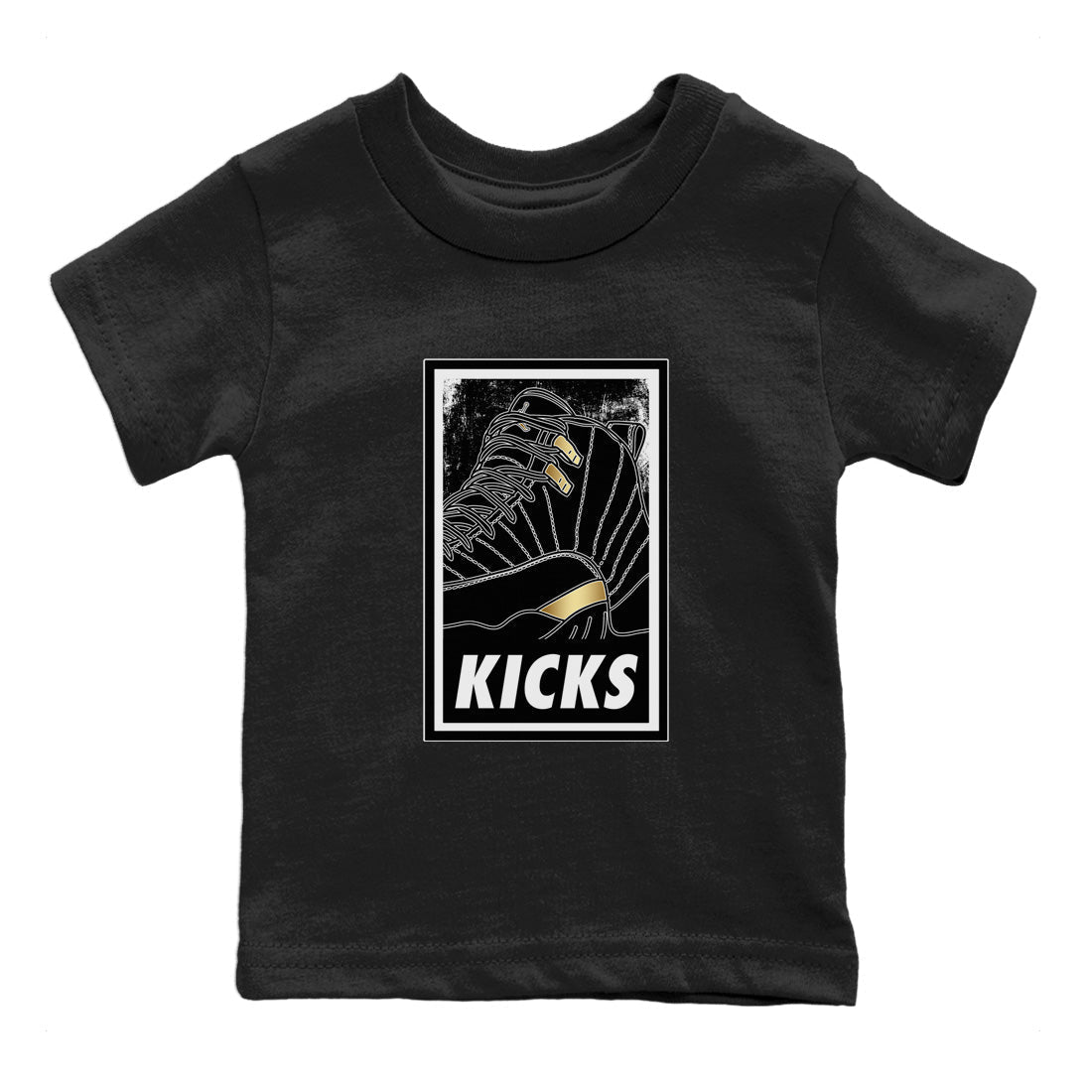 Jordan 12 Black Taxi Sneaker Matching T-Shirt KICKS Sneaker Tees Jordan 12 Black Taxi Sneaker Release Tees Kids Shirts