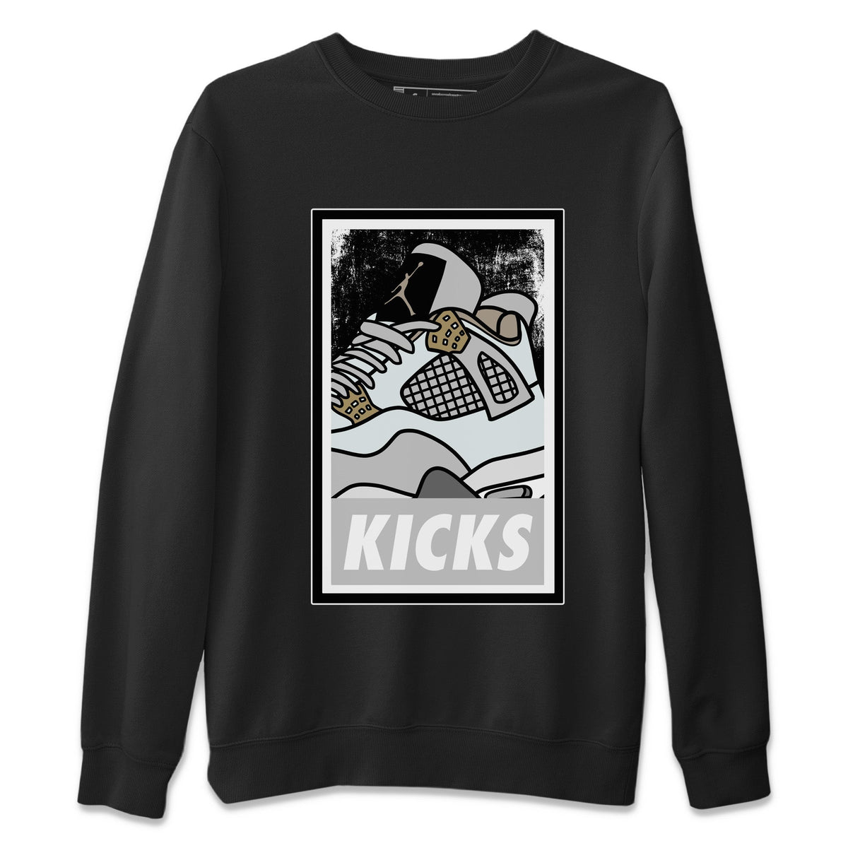 Jordan 4 Craft Sneaker Matching T-Shirt KICKS Sneaker Tees Jordan 4 Craft Sneaker Release Tees Crew Neck Tees