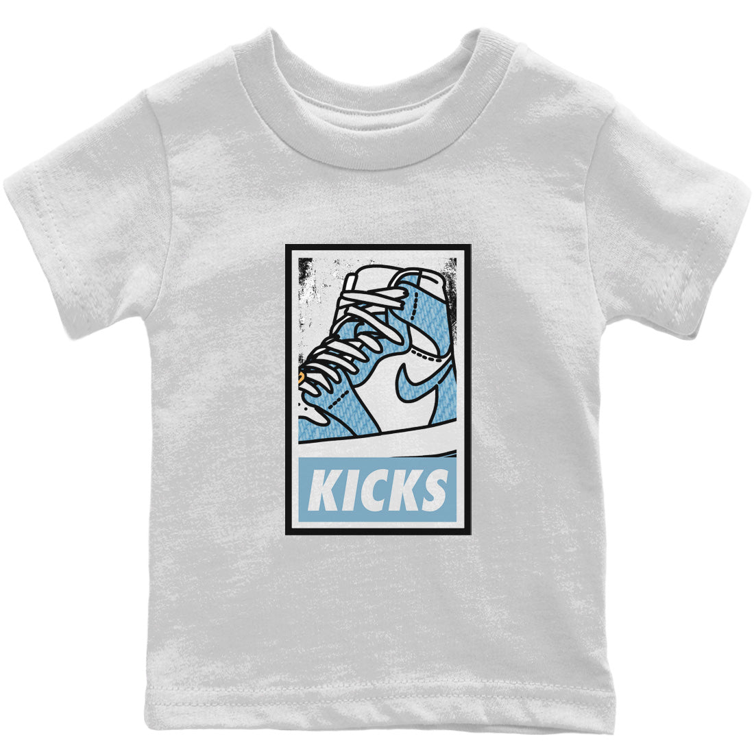 Jordan 1 Denim Sneaker Matching T-Shirt KICKS Sneaker Tees Jordan 1 Denim Sneaker Release Tees Kids Shirts