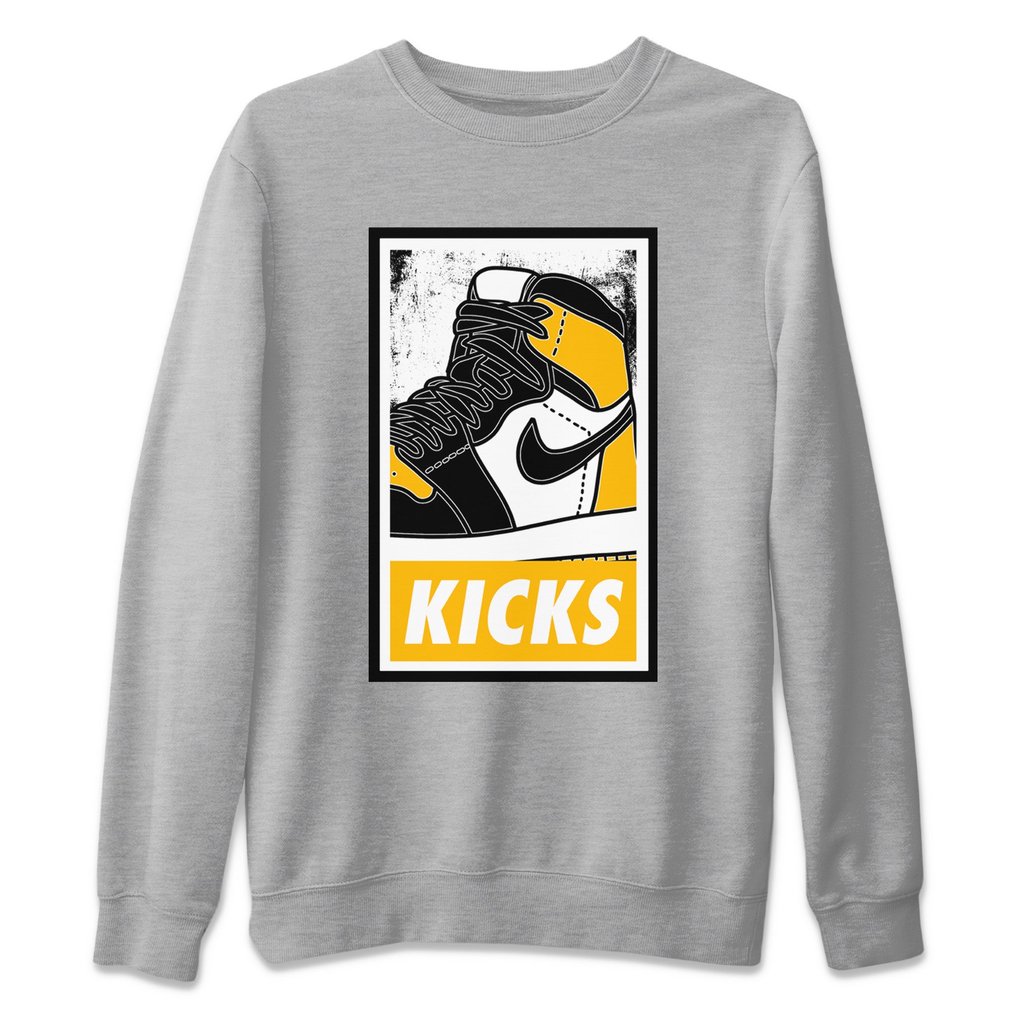Jordan 1 Taxi Sneaker Matching T-Shirt KICKS Sneaker Tees Jordan 1 Taxi Sneaker Release Tees Crew Neck Tees