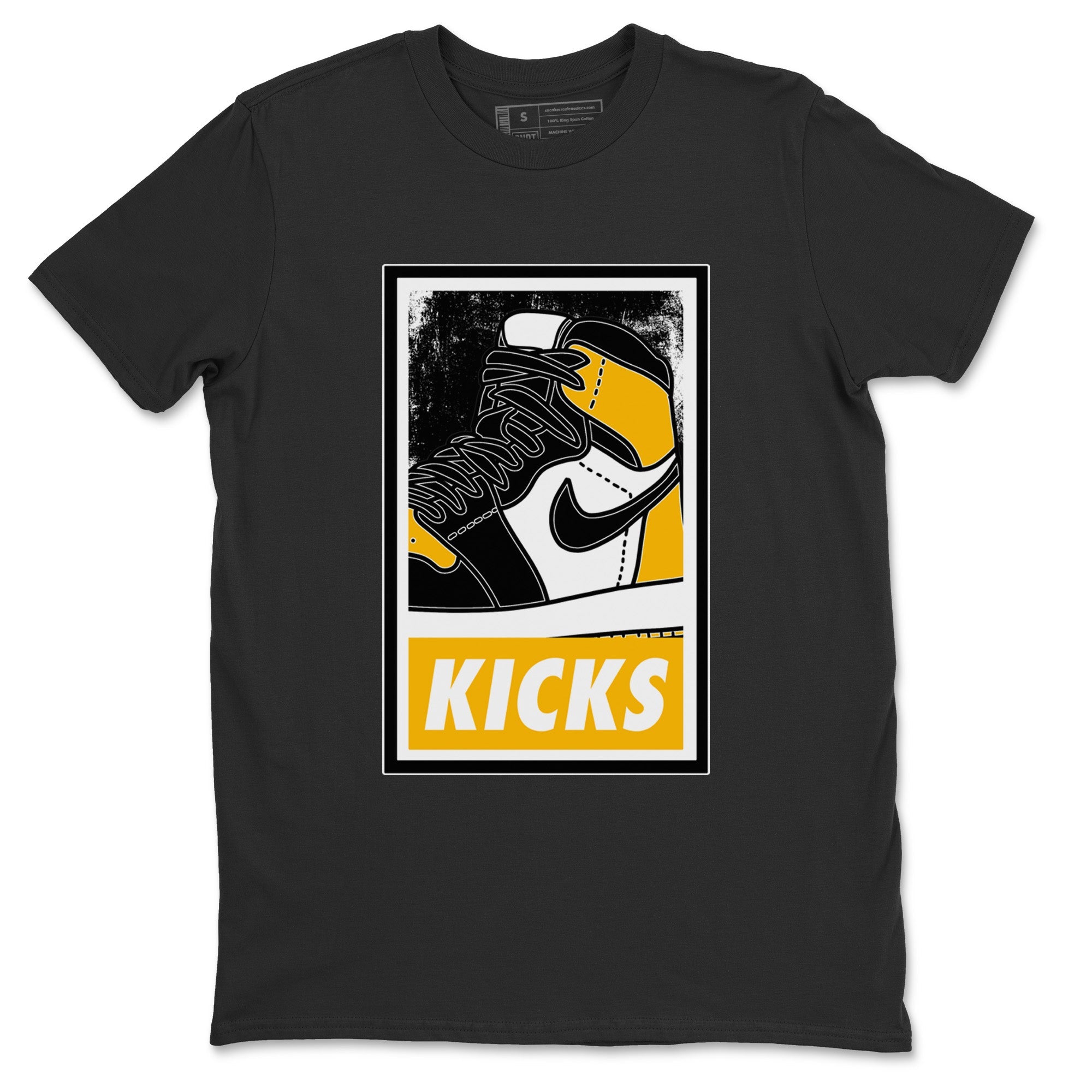 Jordan 1 Taxi Sneaker Matching T-Shirt KICKS Sneaker Tees Jordan 1 Taxi Sneaker Release Tees Crew Neck Tees