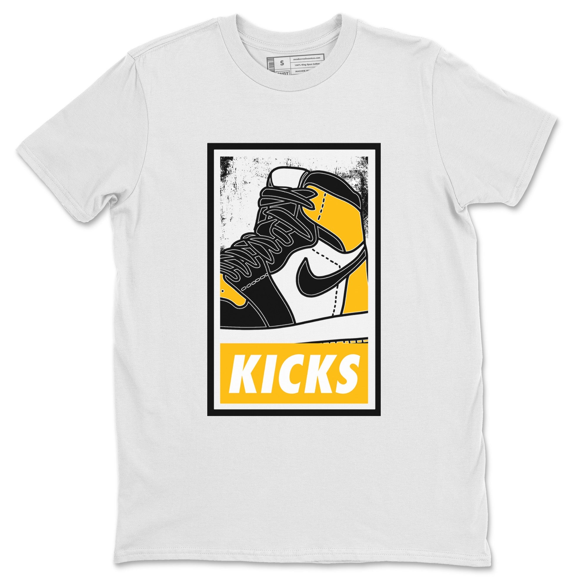 Jordan 1 Taxi Sneaker Matching T-Shirt KICKS Sneaker Tees Jordan 1 Taxi Sneaker Release Tees Crew Neck Tees