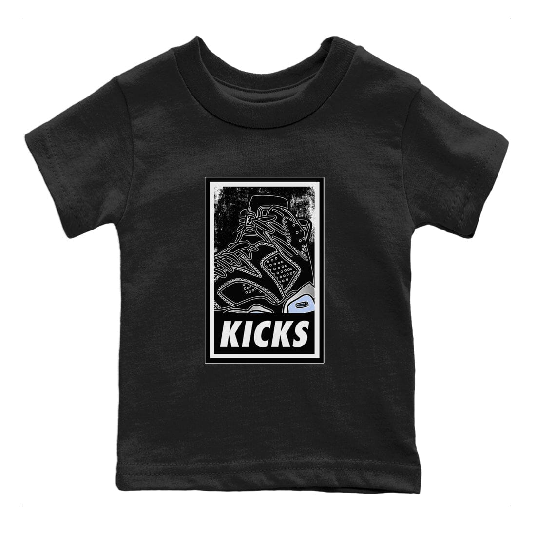 Jordan 6 Chrome Sneaker Matching T-Shirt KICKS Sneaker Tees Jordan 6 Chrome Sneaker Release Tees Kids Shirts