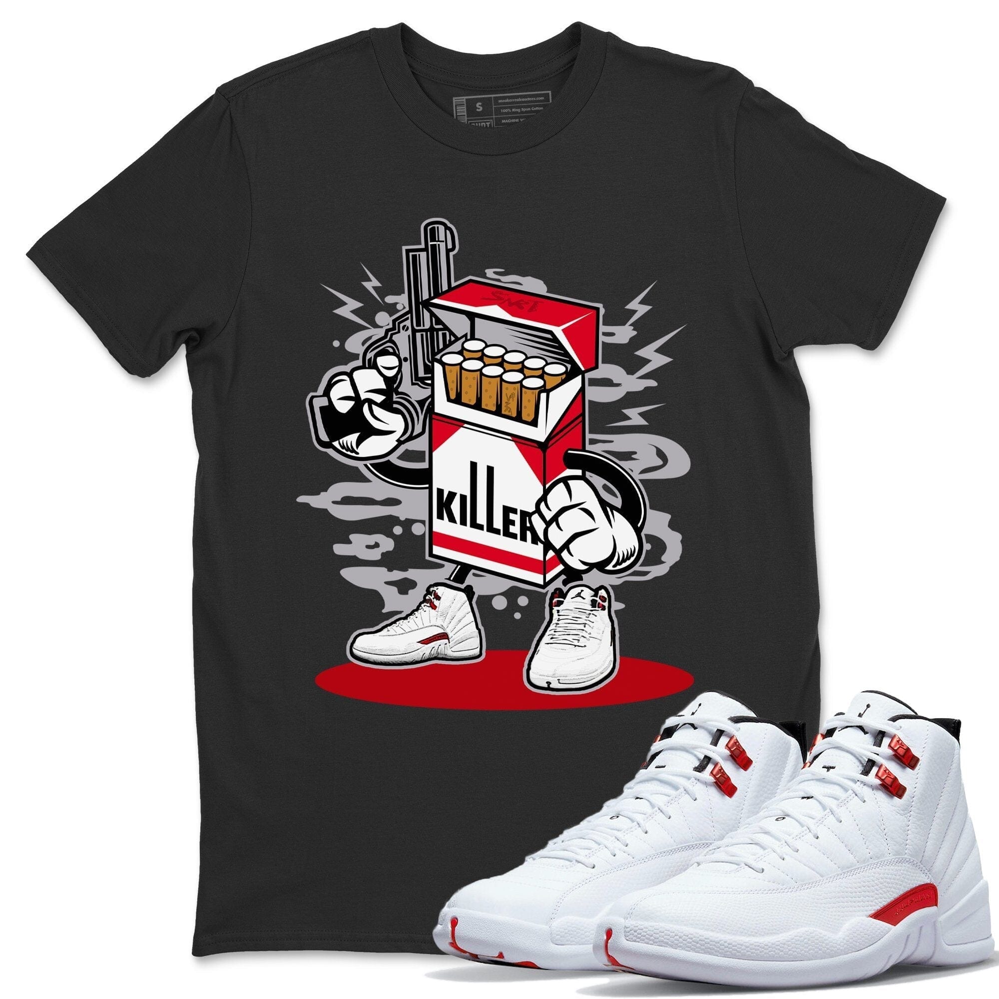 Jordan 12 Twist Shirt To Match Jordans Killer Sneaker Tees Jordan 12 Twist Drip Gear Zone Sneaker Matching Clothing Unisex Shirts