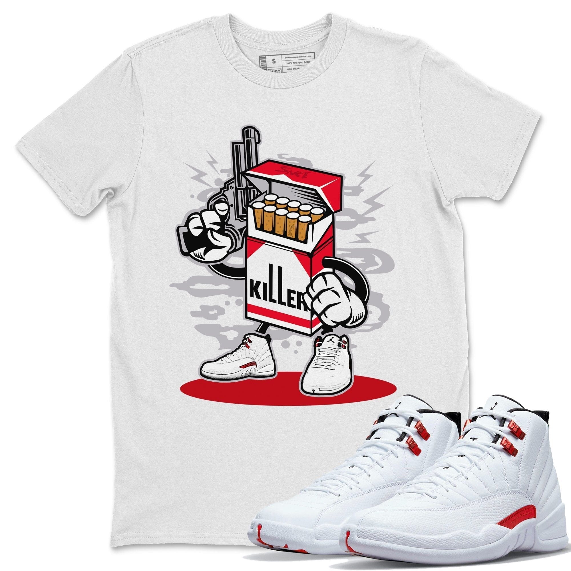 Jordan 12 Twist Shirt To Match Jordans Killer Sneaker Tees Jordan 12 Twist Drip Gear Zone Sneaker Matching Clothing Unisex Shirts